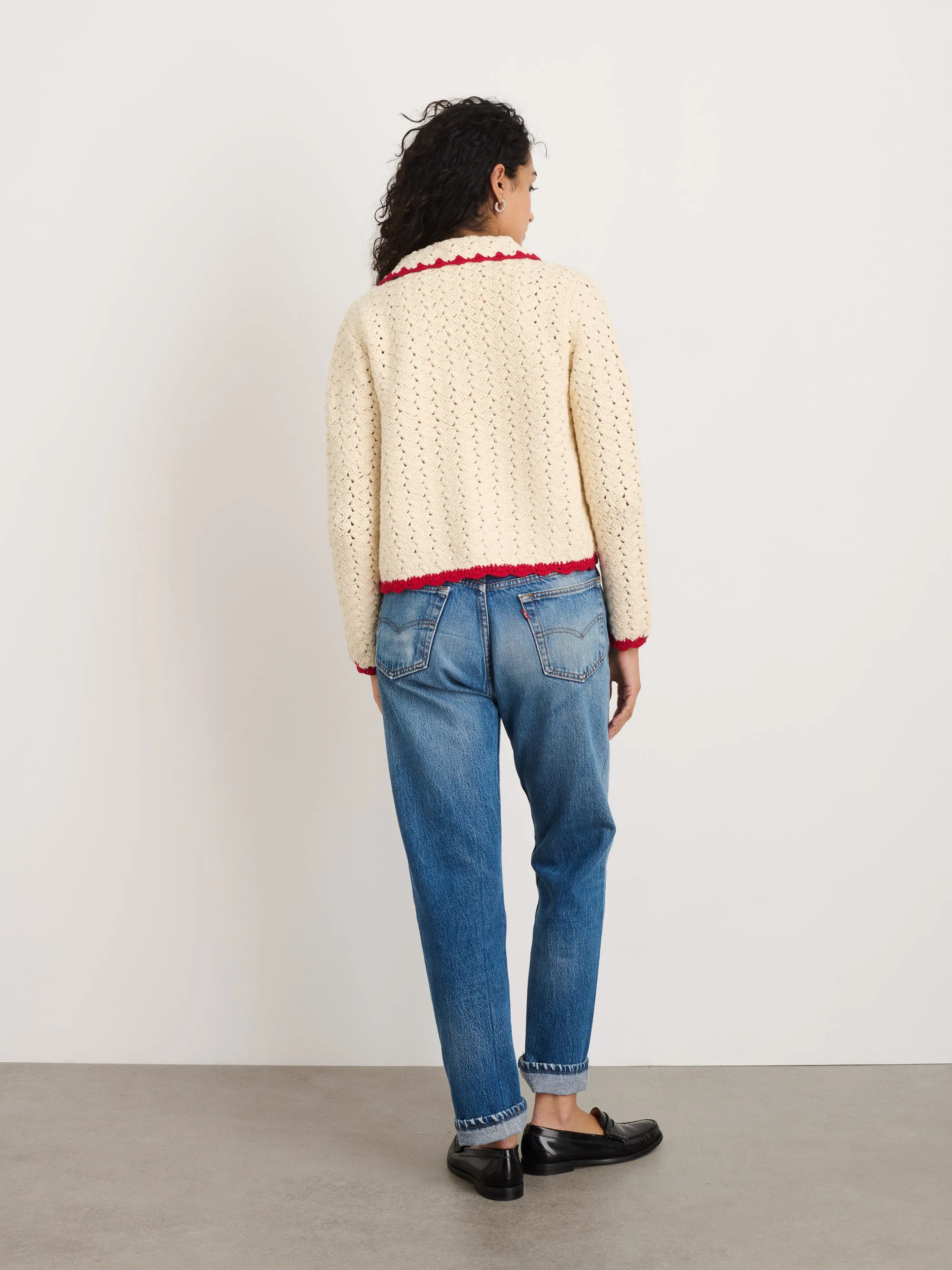 Molly Hand-Crochet Cardigan