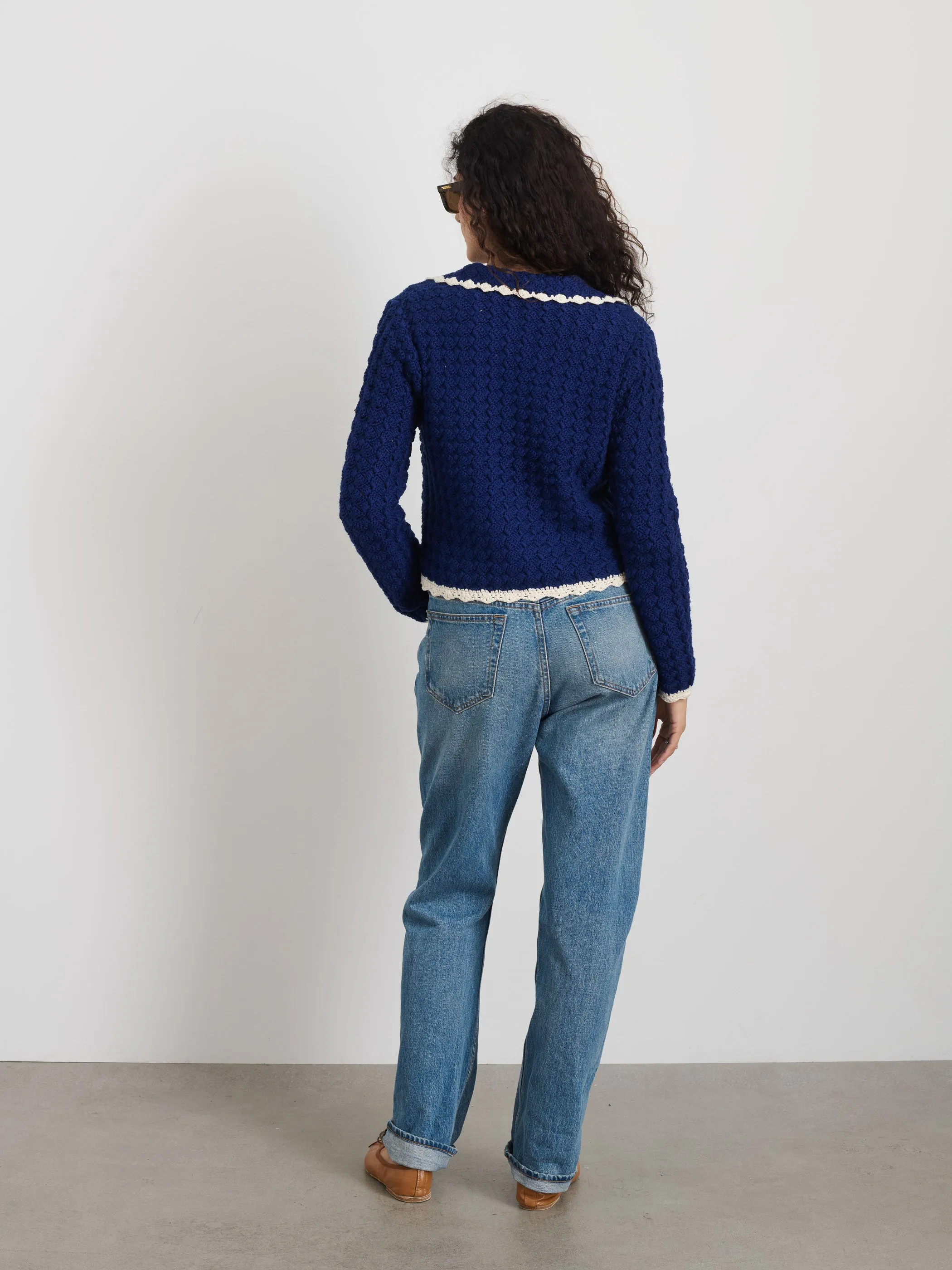 Molly Hand-Crochet Cardigan