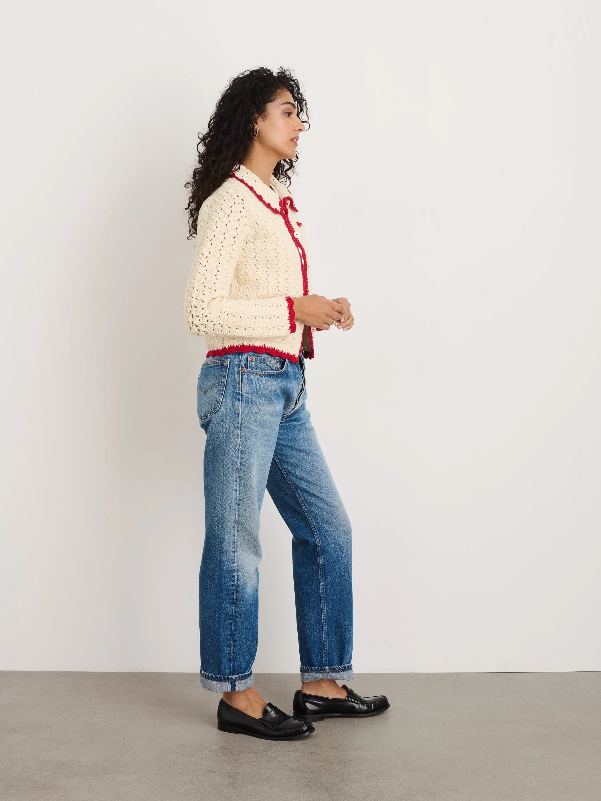 Molly Hand-Crochet Cardigan