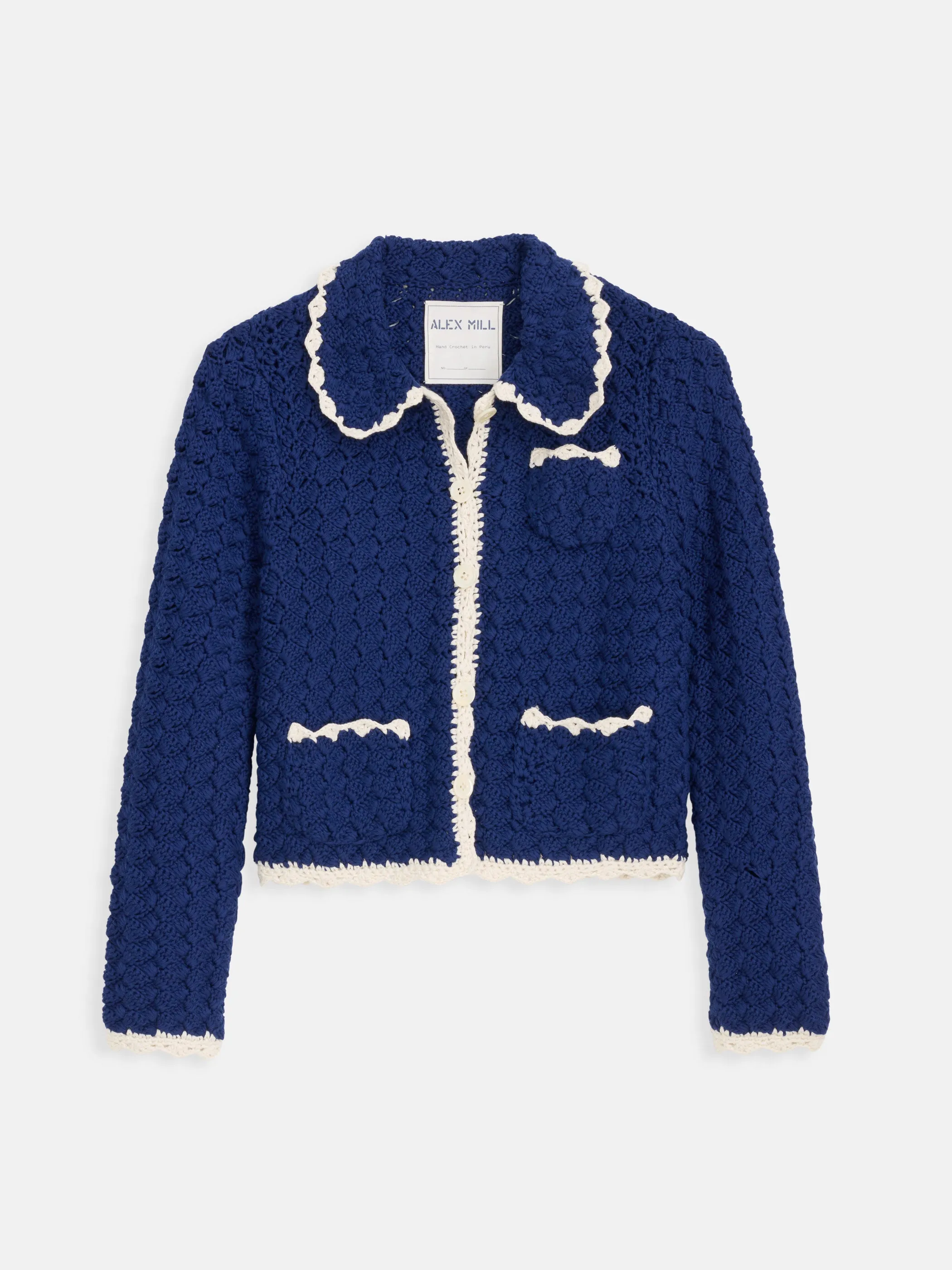Molly Hand-Crochet Cardigan