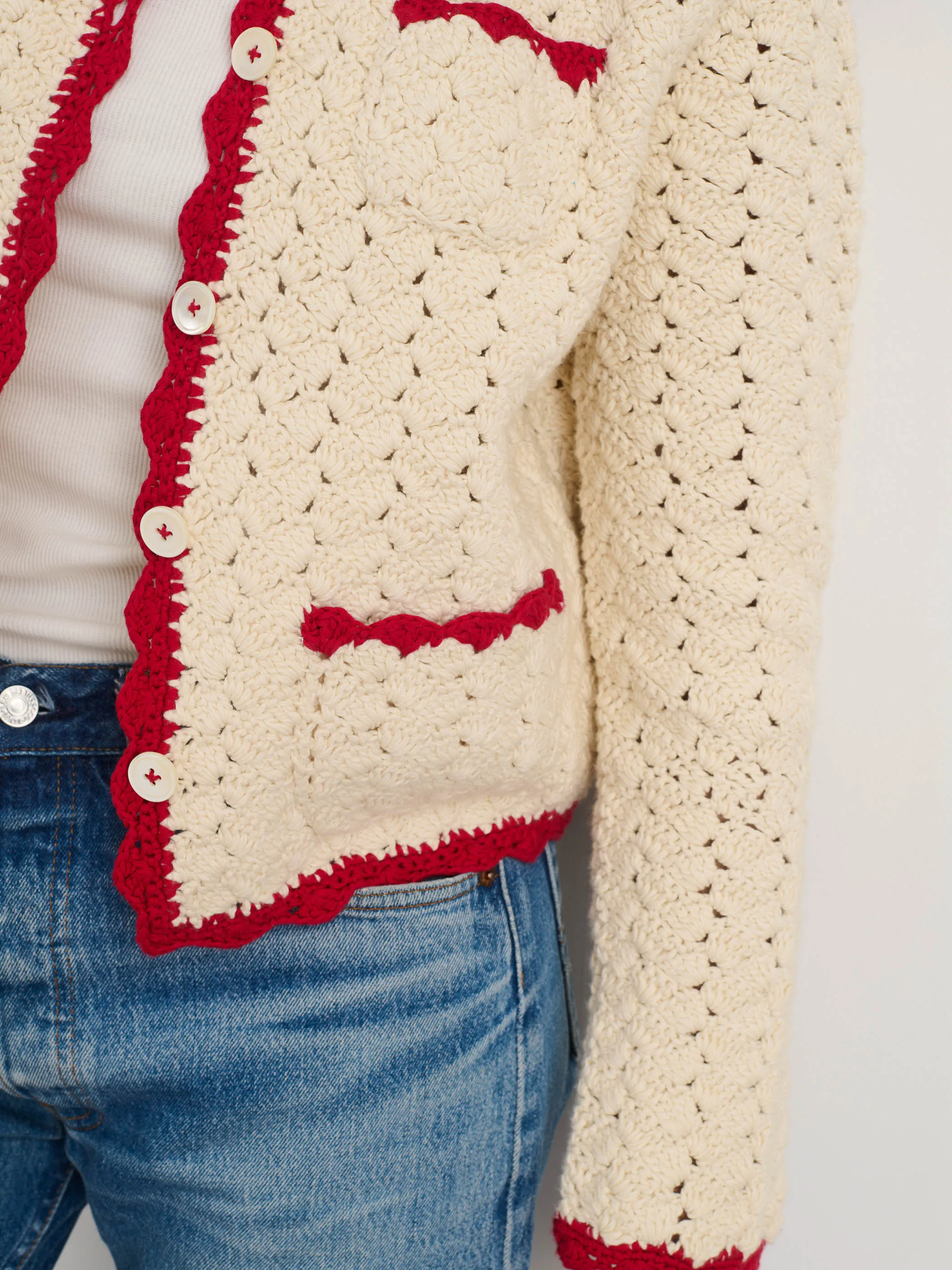 Molly Hand-Crochet Cardigan