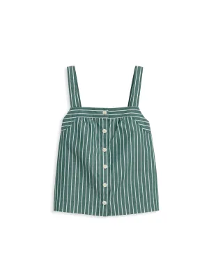 Montauk Striped Tank In Cotton