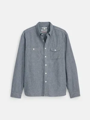 OMNIGOD x Alex Mill Utility Shirt In Houndstooth
