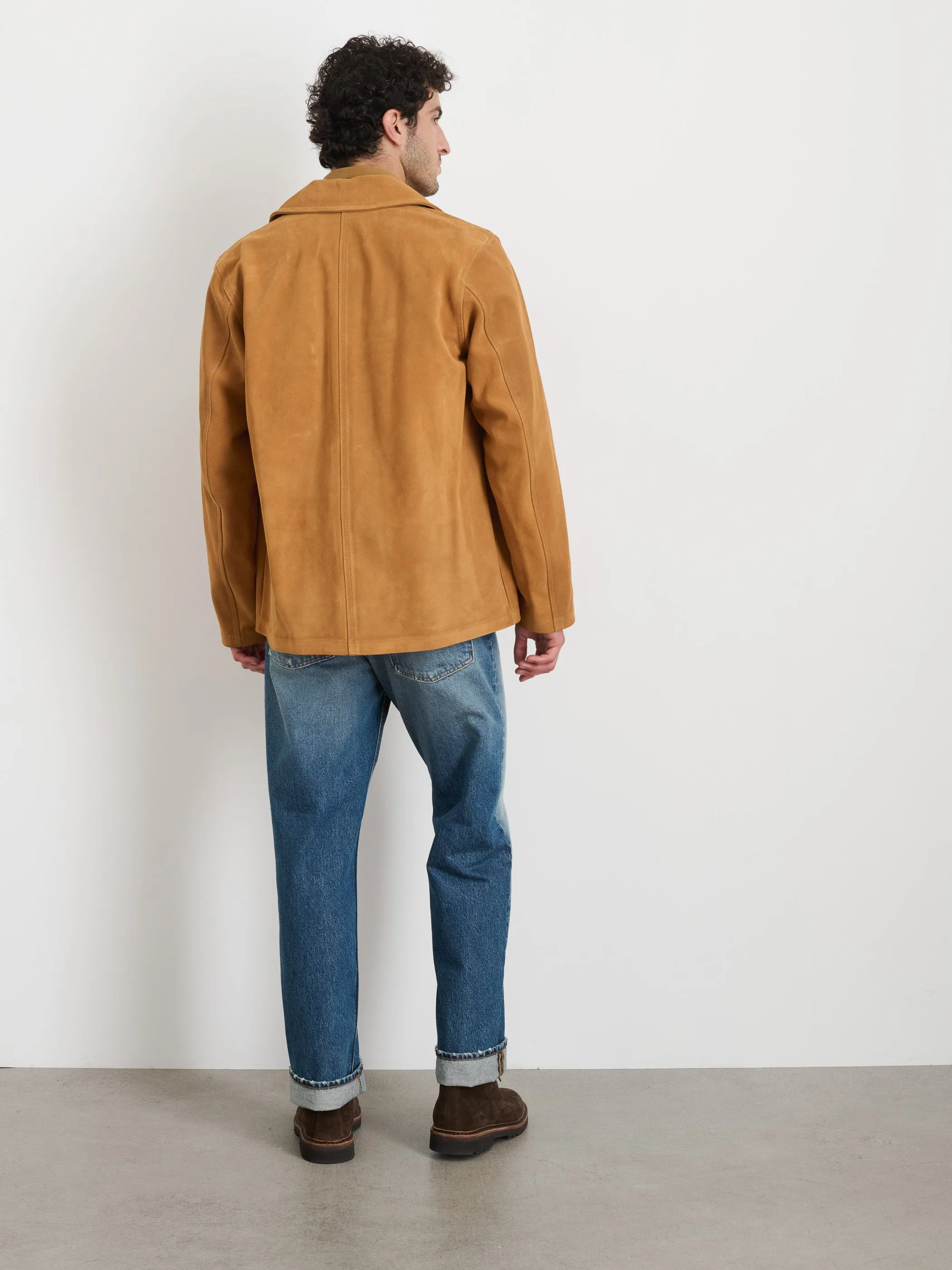 Owen Barry x Alex Mill Work Jacket in Suede