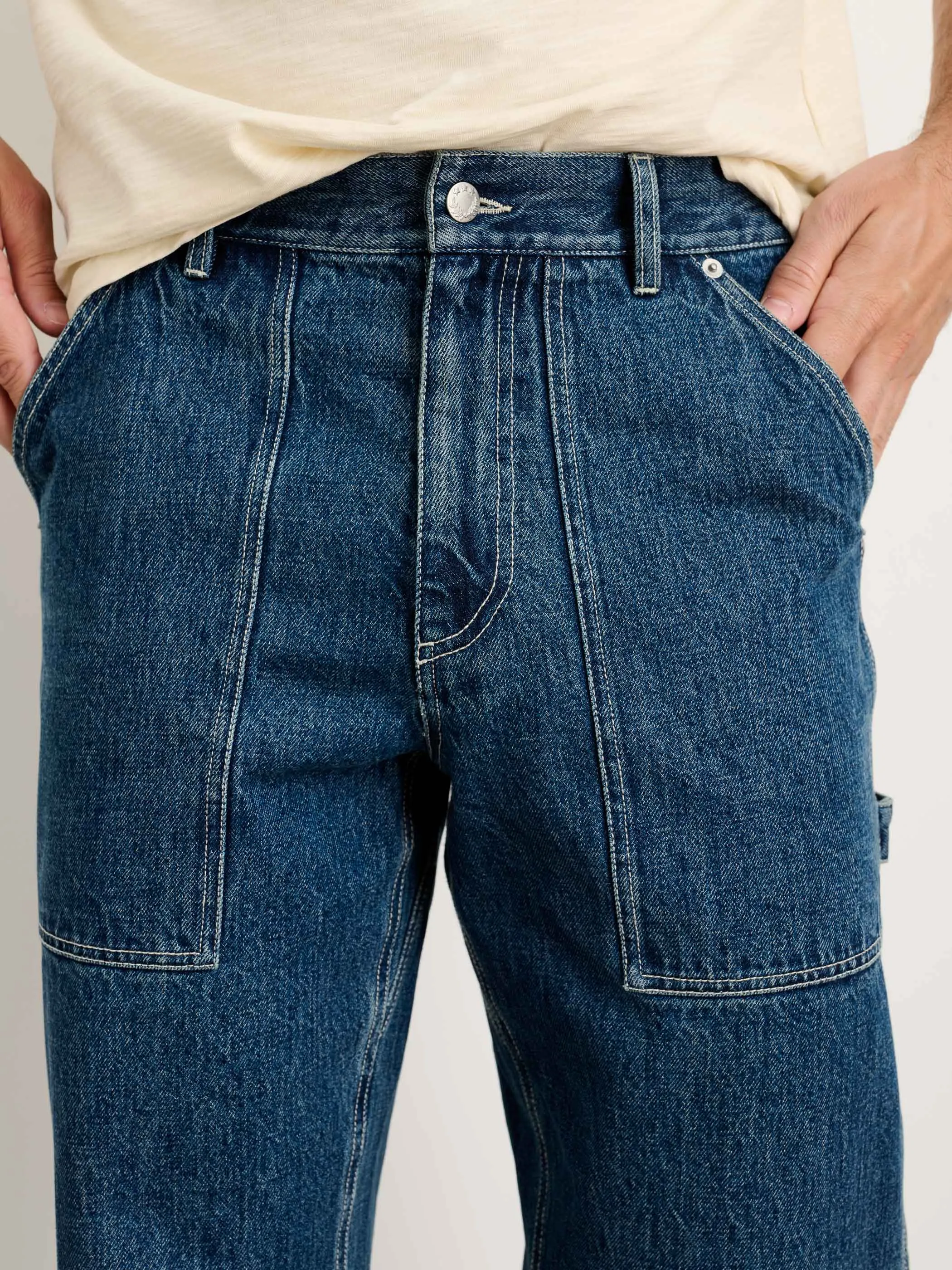 Painter Pant in Vintage Wash Denim