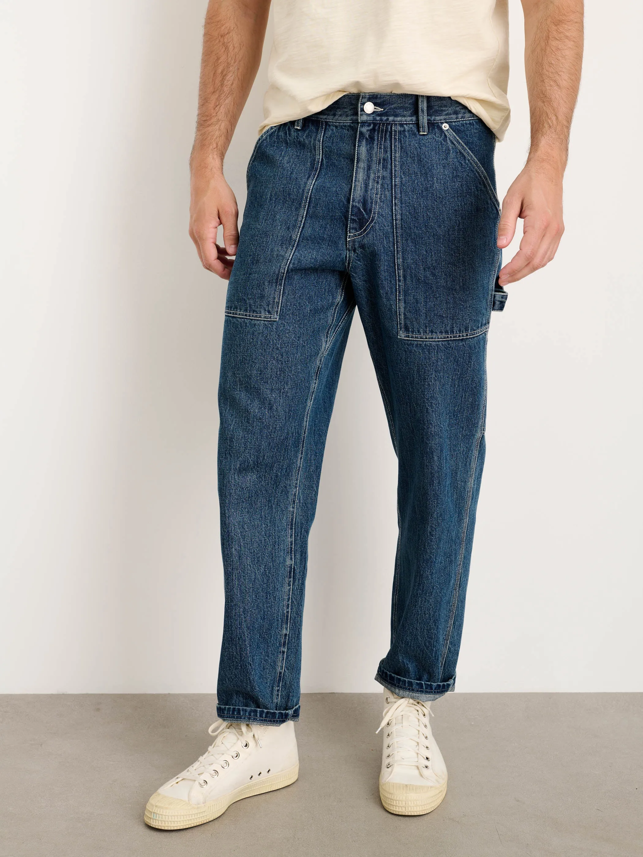 Painter Pant in Vintage Wash Denim