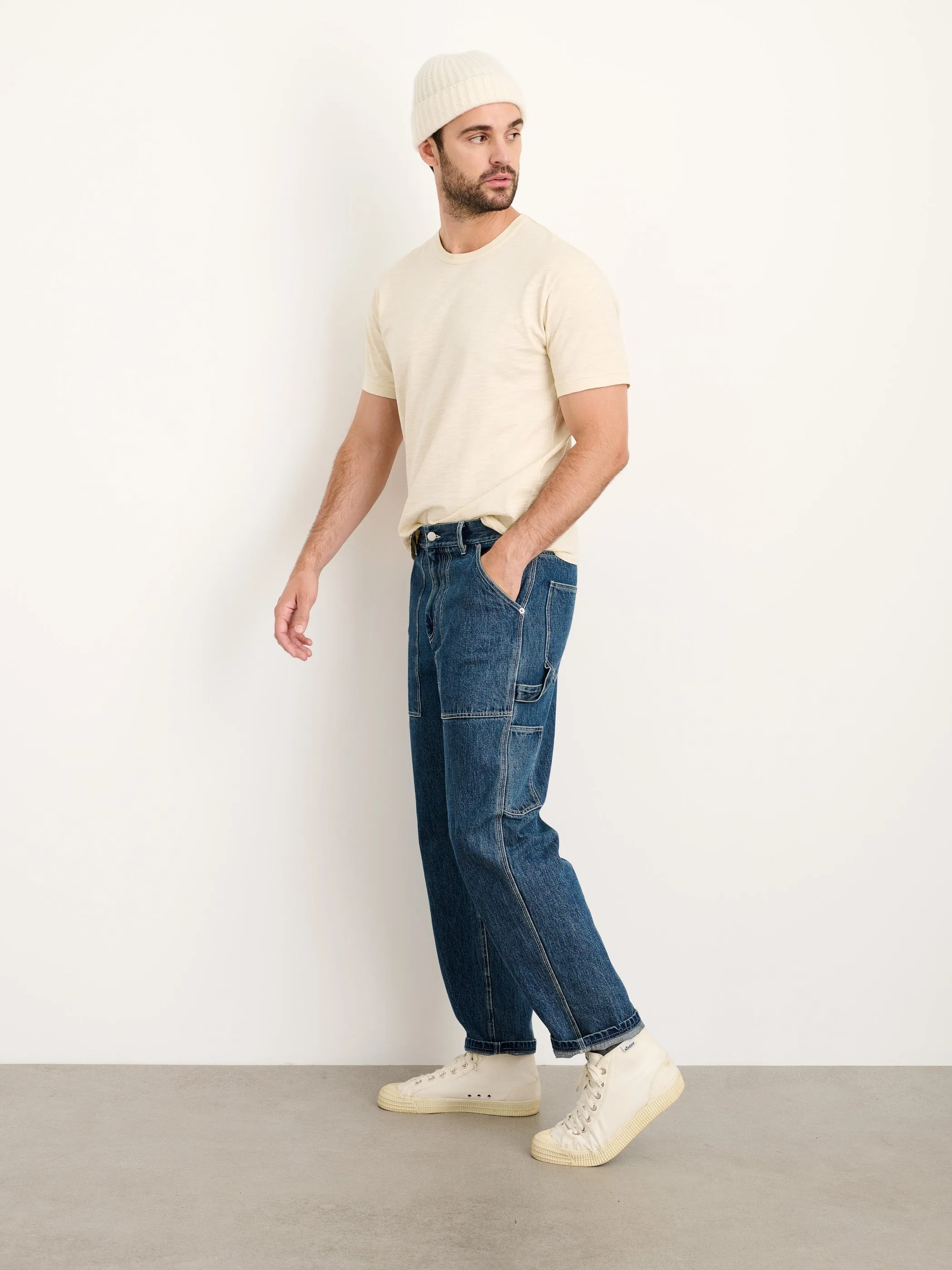 Painter Pant in Vintage Wash Denim
