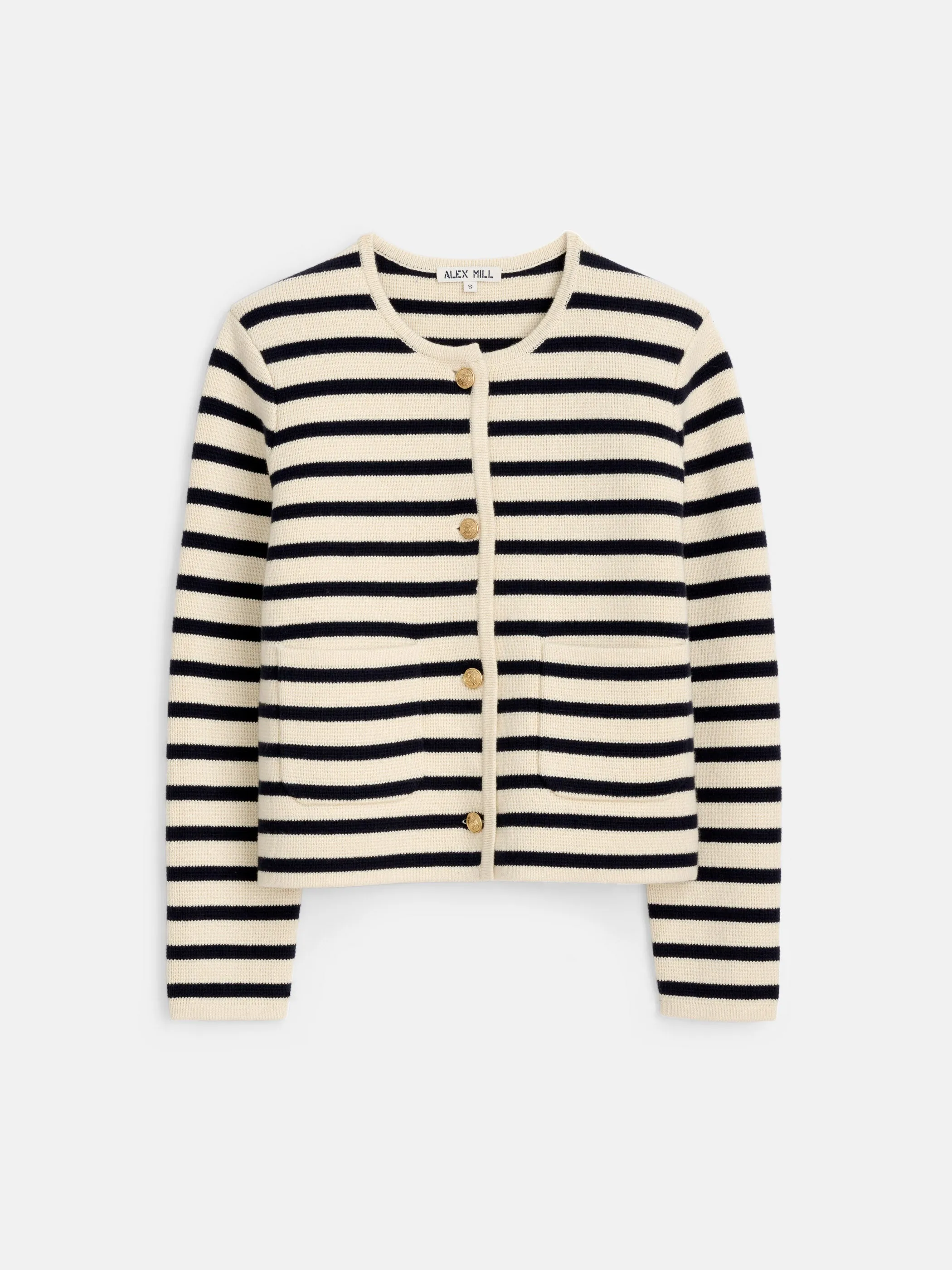 Paris Sweater Jacket in Stripe
