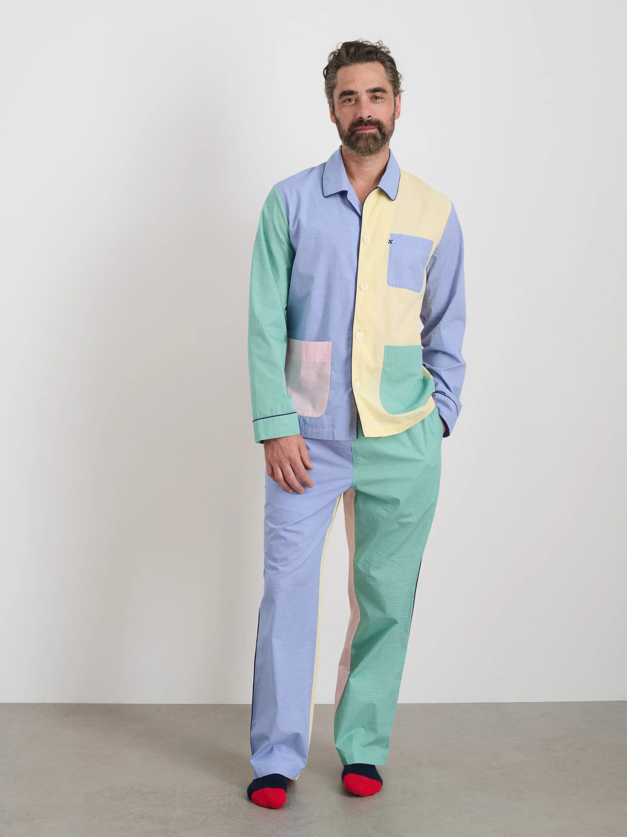 P'Jimmies Sleep Pant in Colorblock