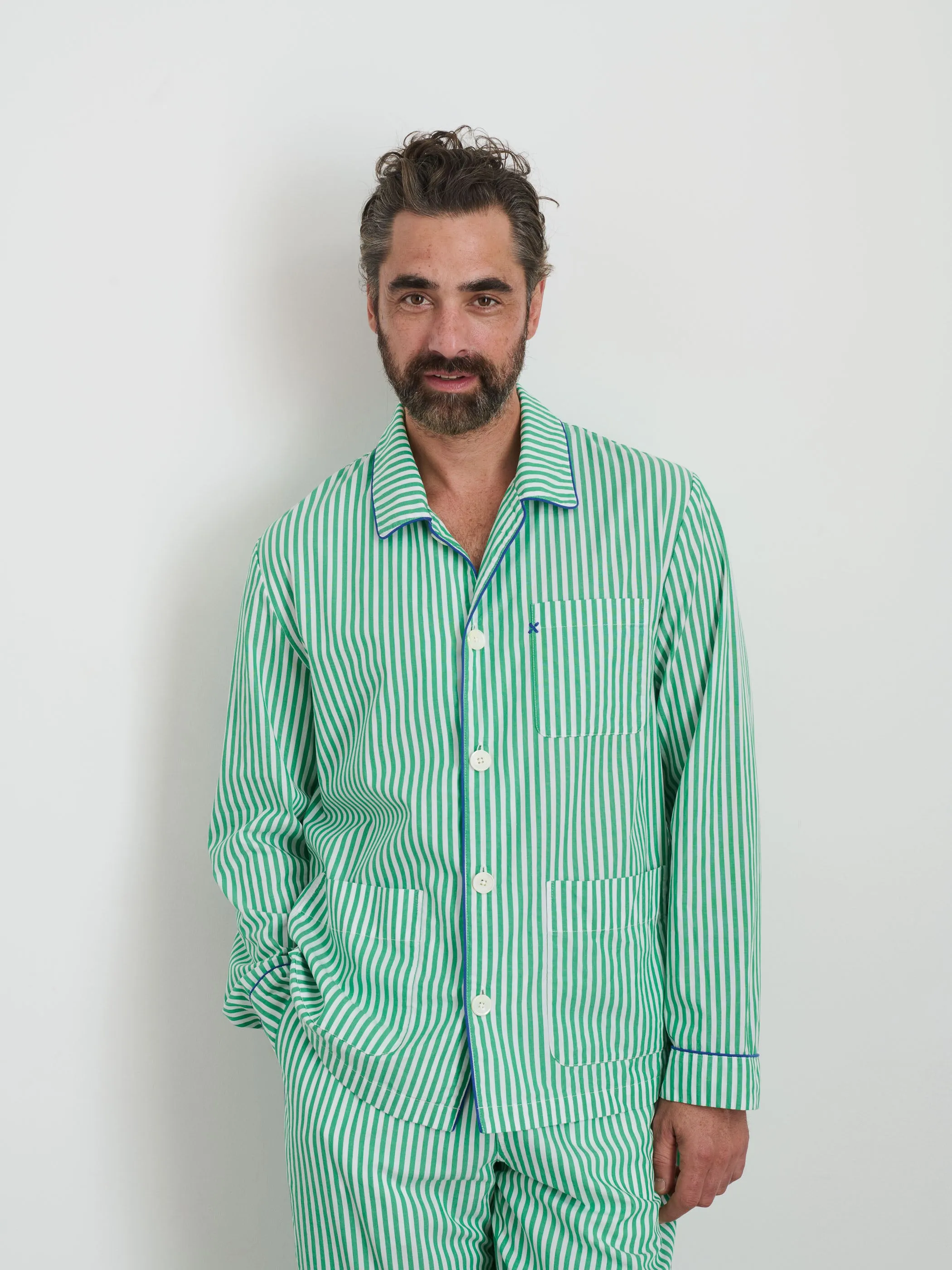 P'Jimmies Sleep Shirt in Stripe