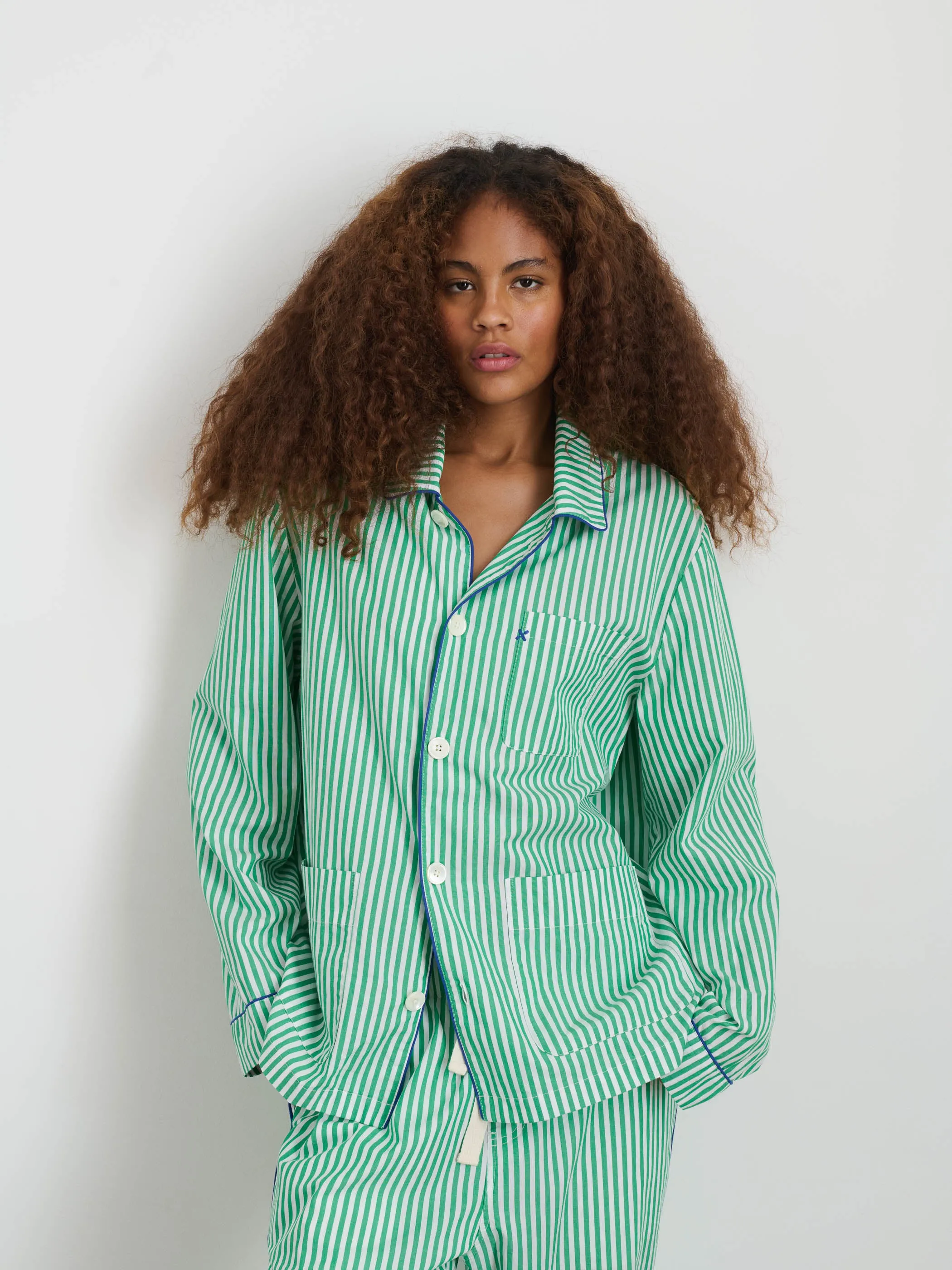 P'Jimmies Sleep Shirt in Stripe