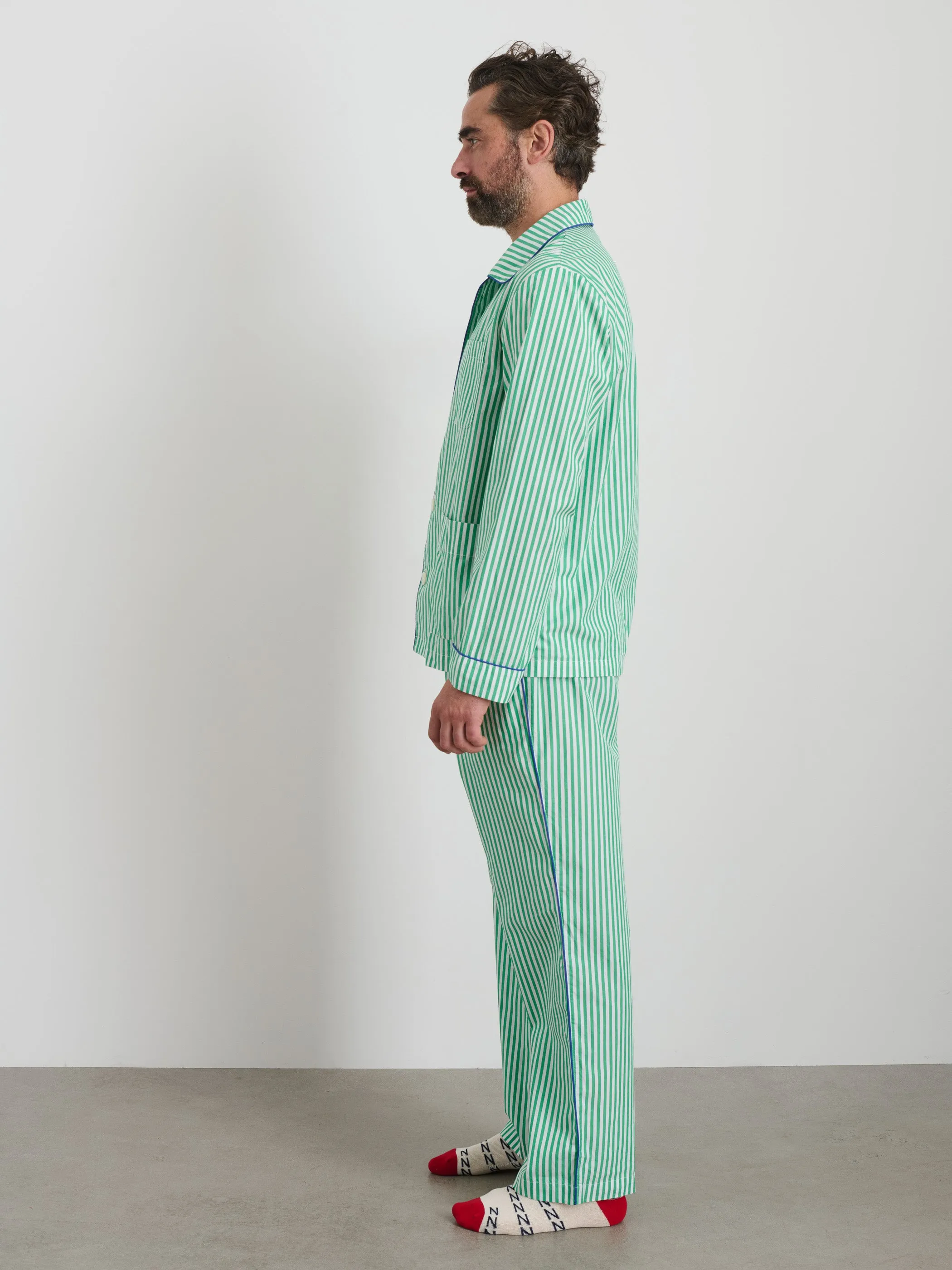 P'Jimmies Sleep Shirt in Stripe