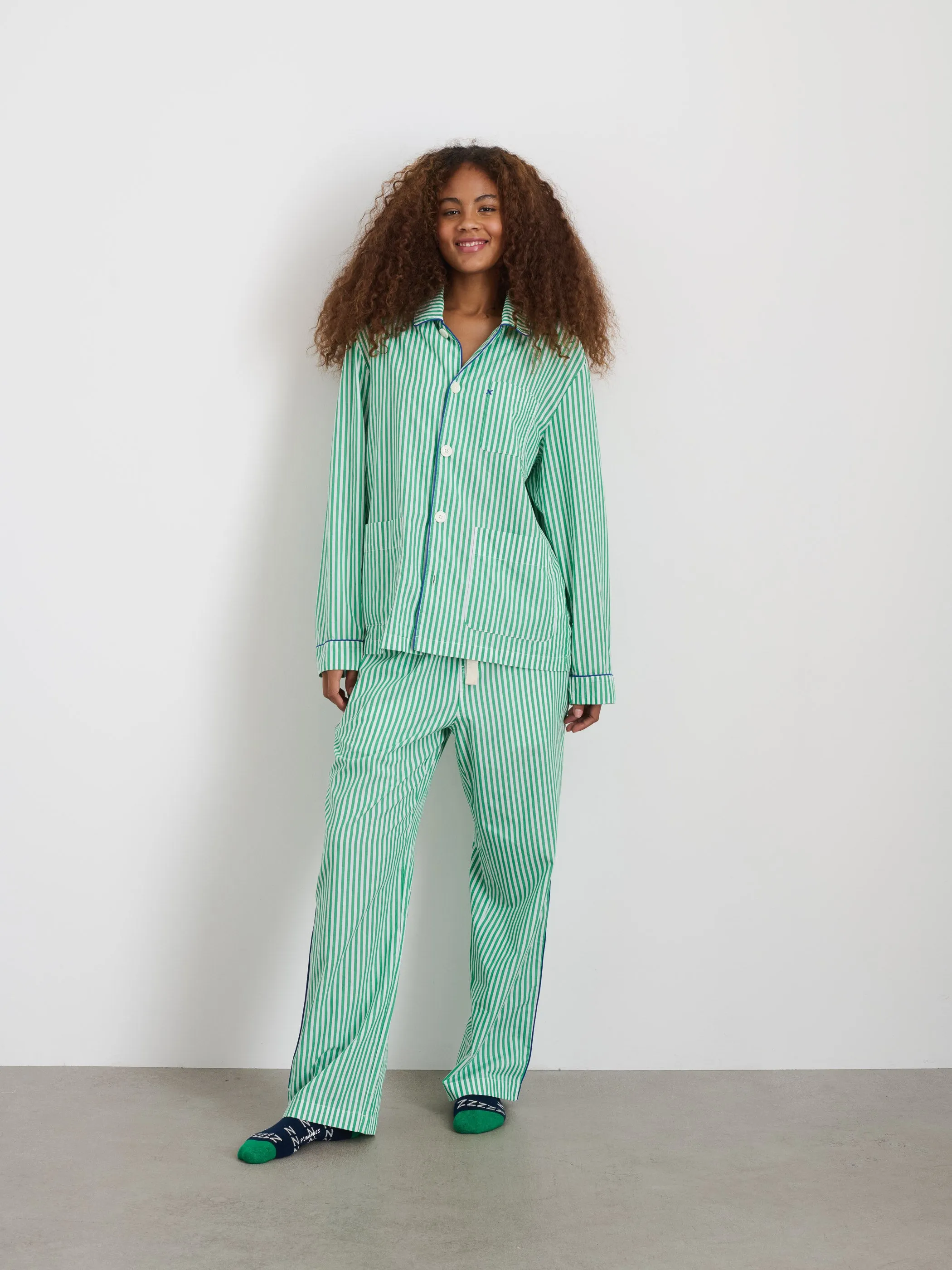 P'Jimmies Sleep Shirt in Stripe