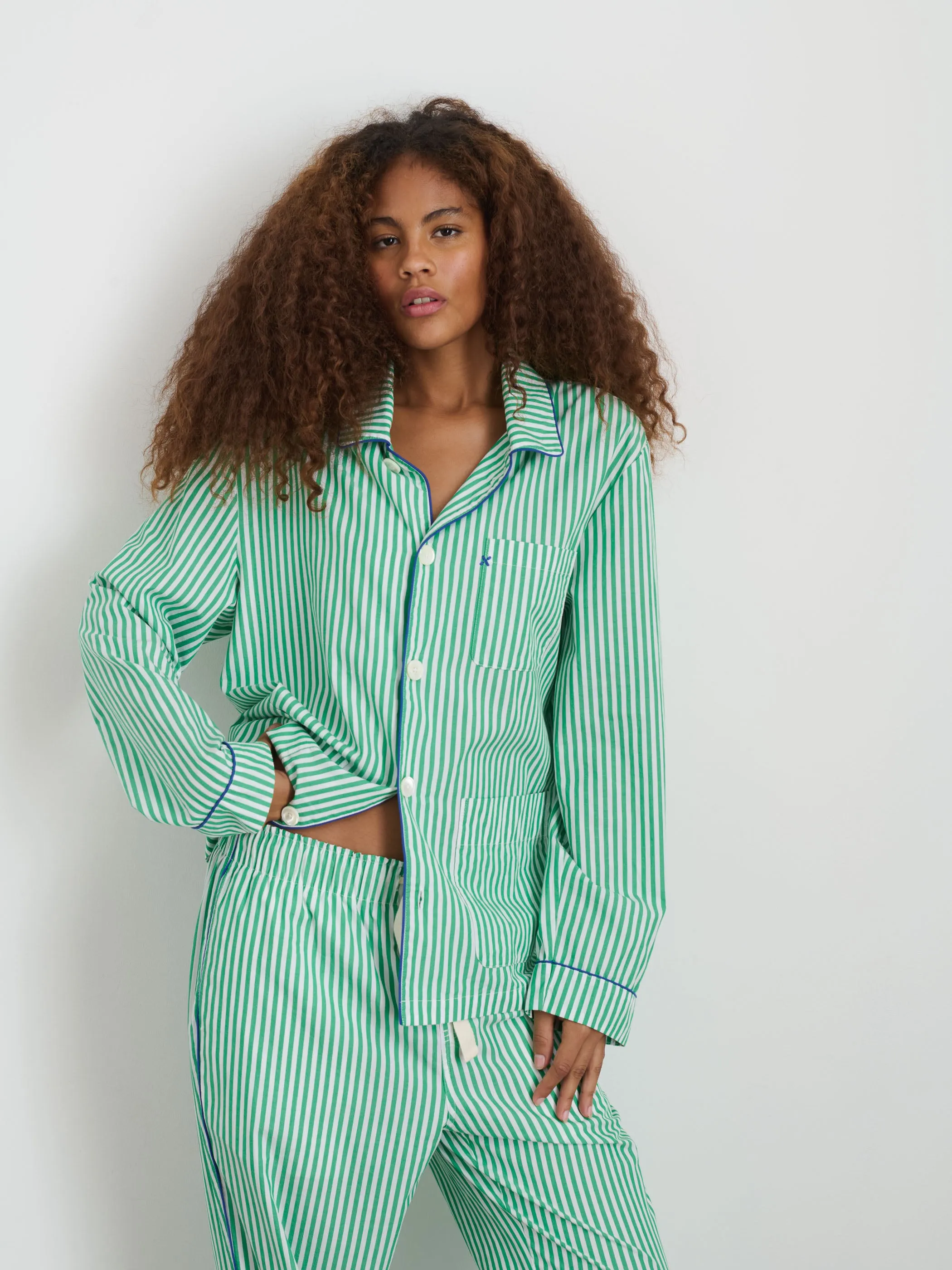 P'Jimmies Sleep Shirt in Stripe