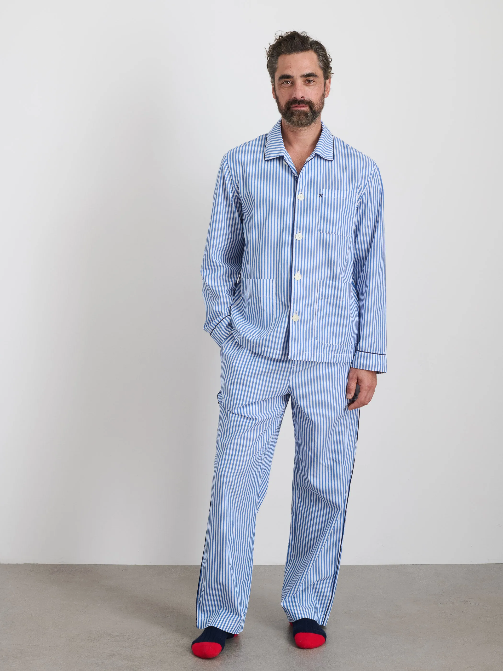 P'Jimmies Sleep Shirt in Stripe