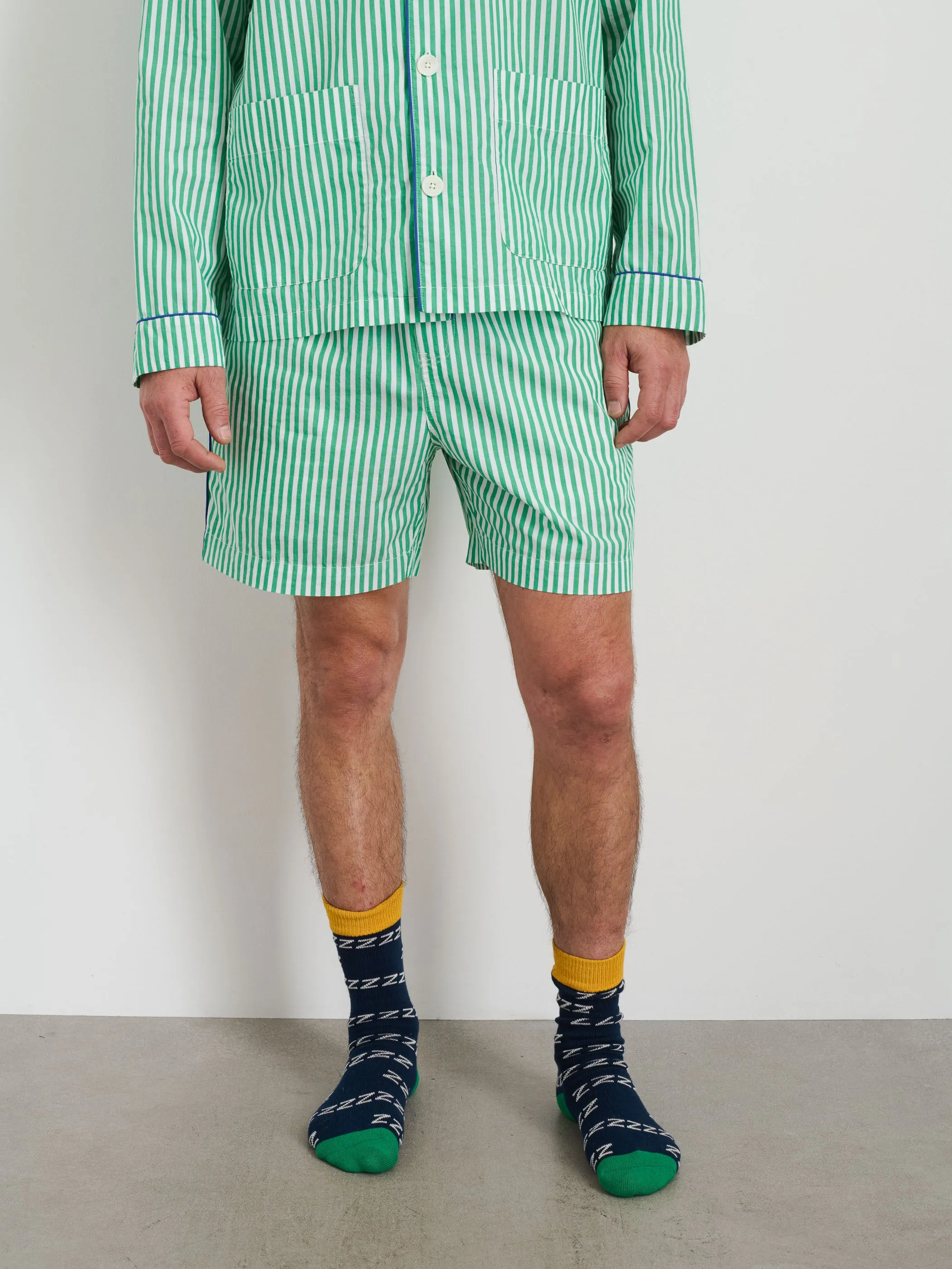 P'Jimmies Sleep Short in Stripe