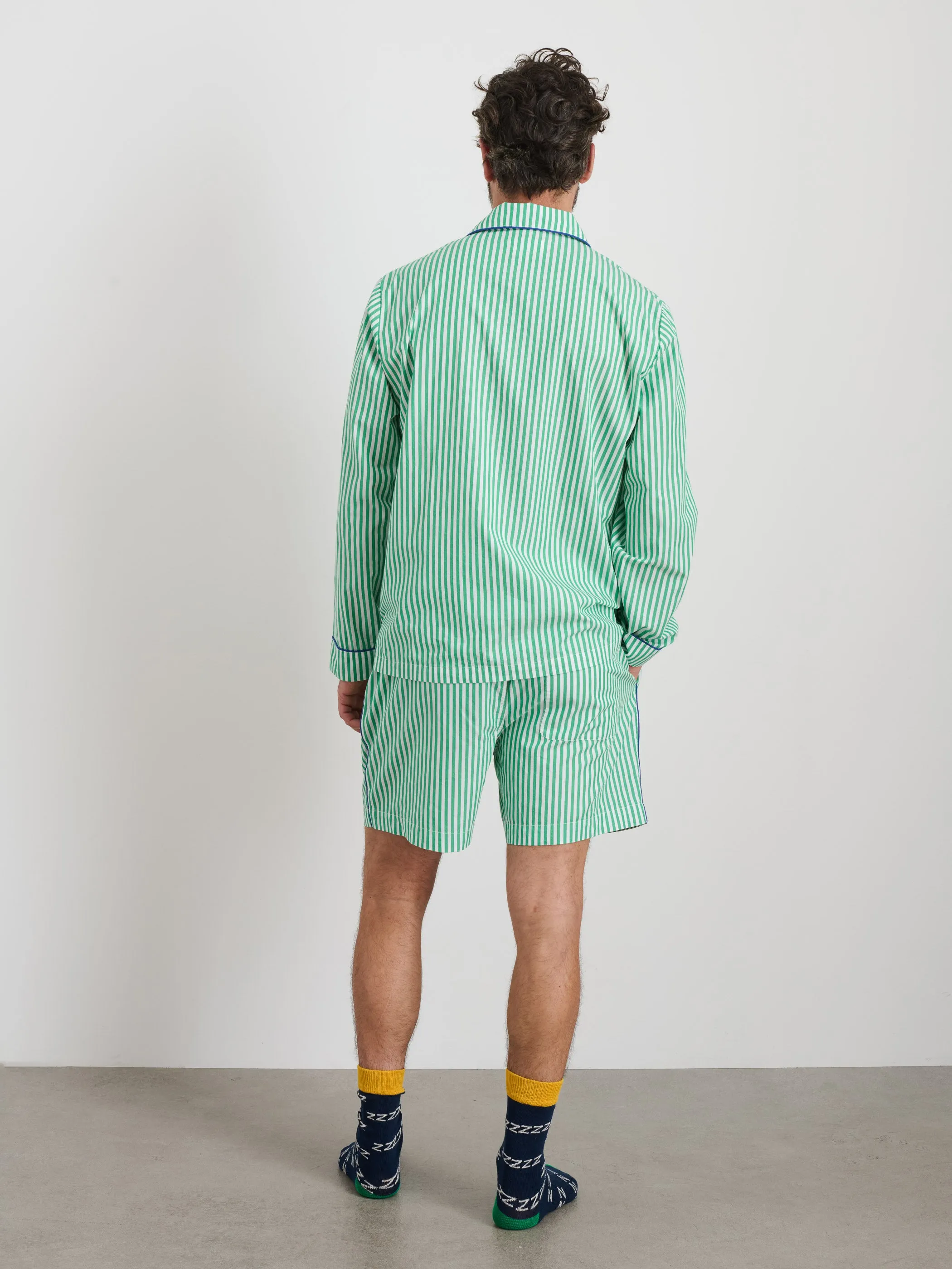 P'Jimmies Sleep Short in Stripe