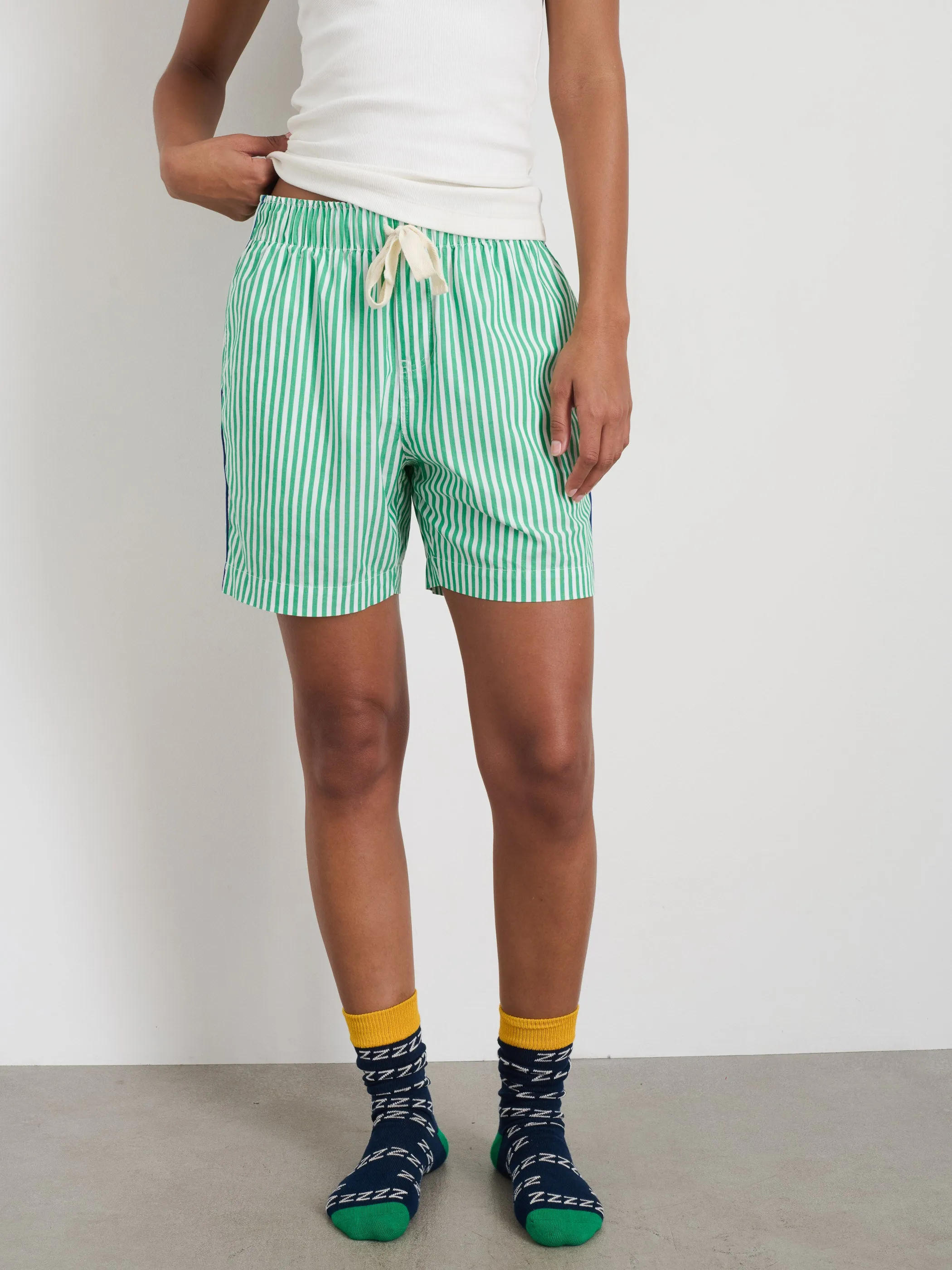 P'Jimmies Sleep Short in Stripe