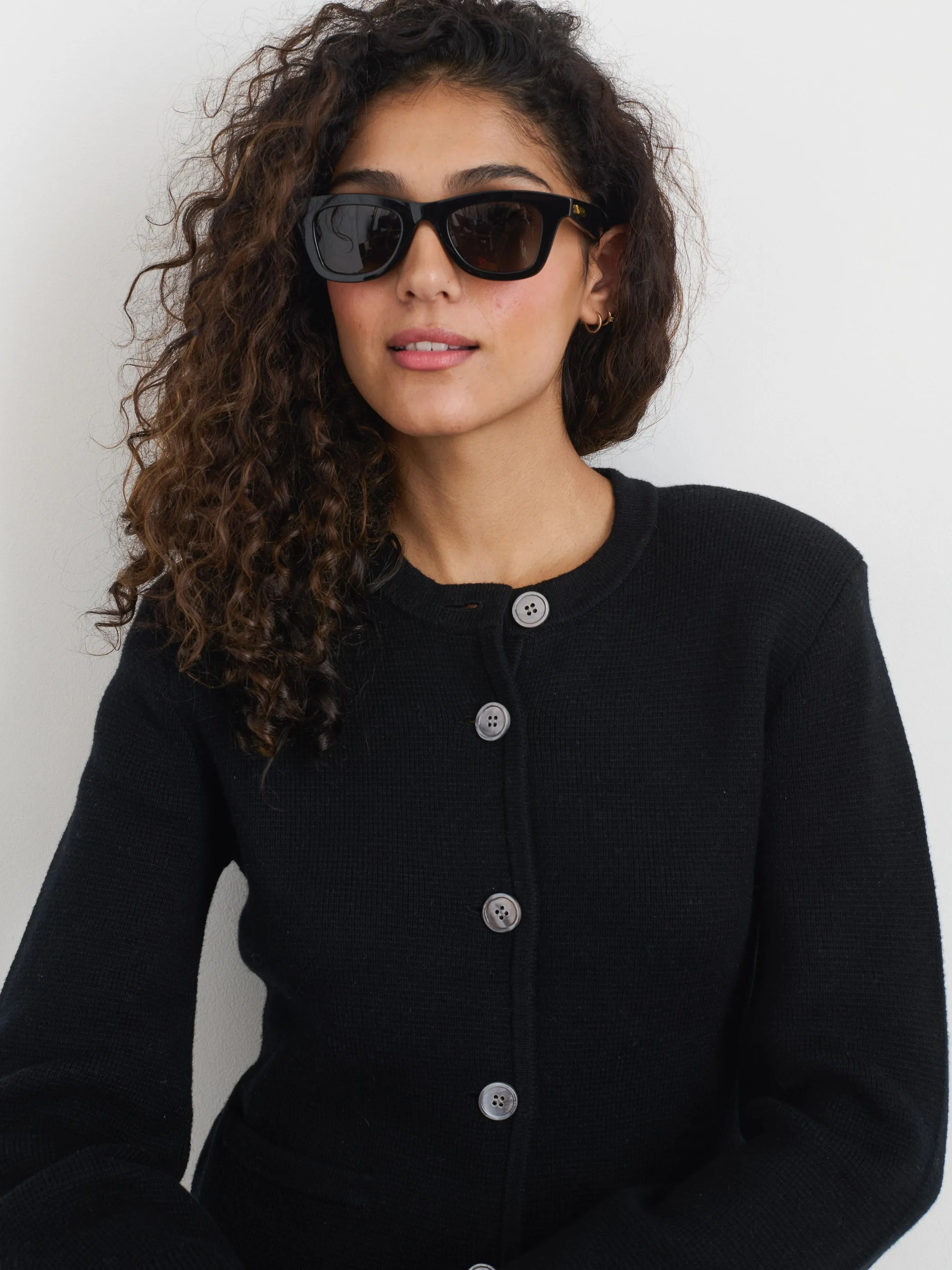 Provence Sweater Jacket In Cotton Cashmere