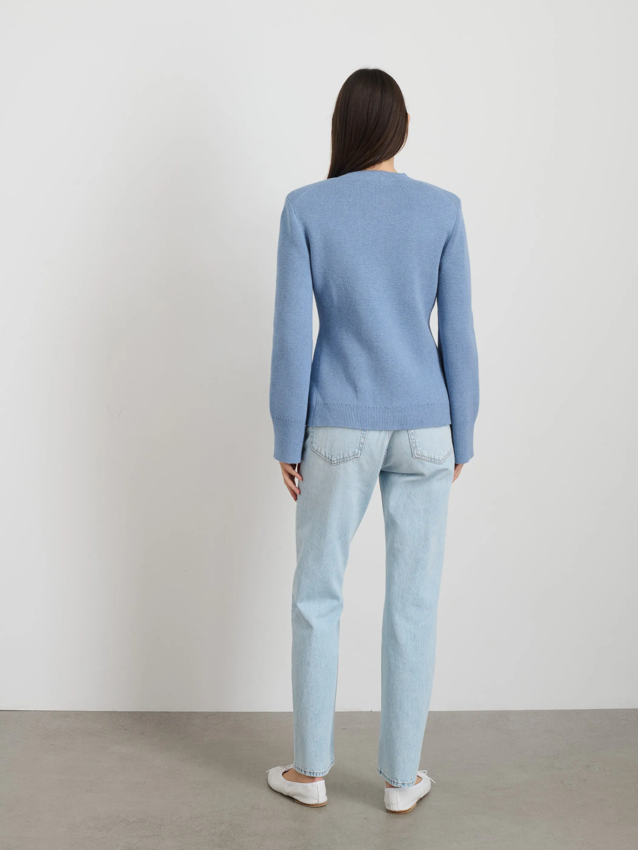 Provence Sweater Jacket In Cotton Cashmere