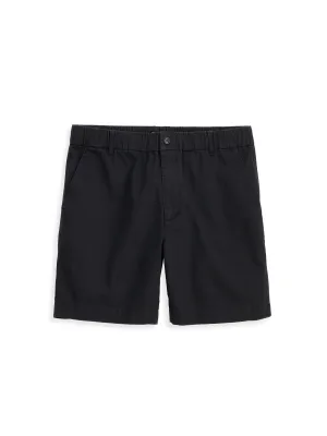Pull On Short In Cotton Herringbone