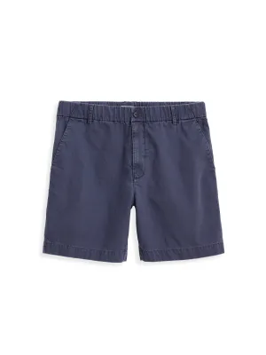 Pull On Short In Cotton Herringbone