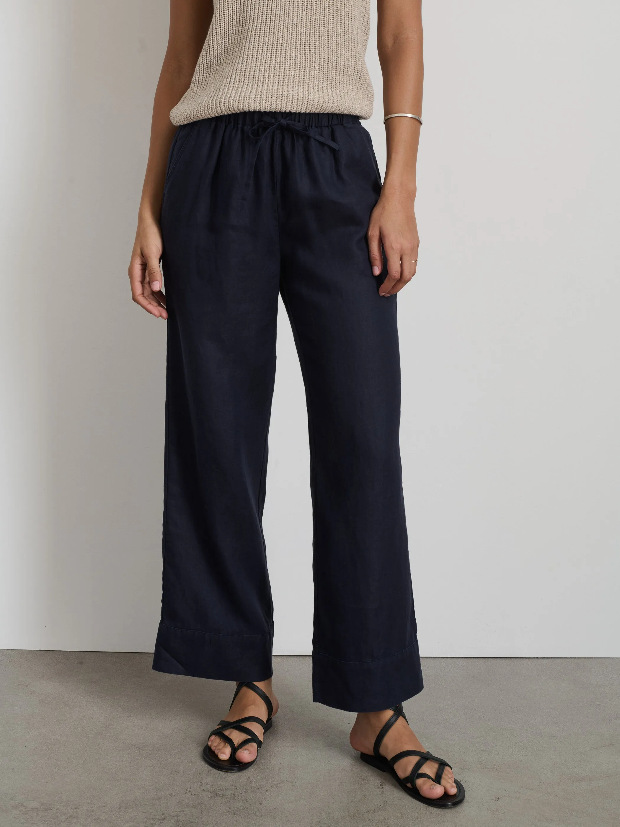 Riley Pant In Linen