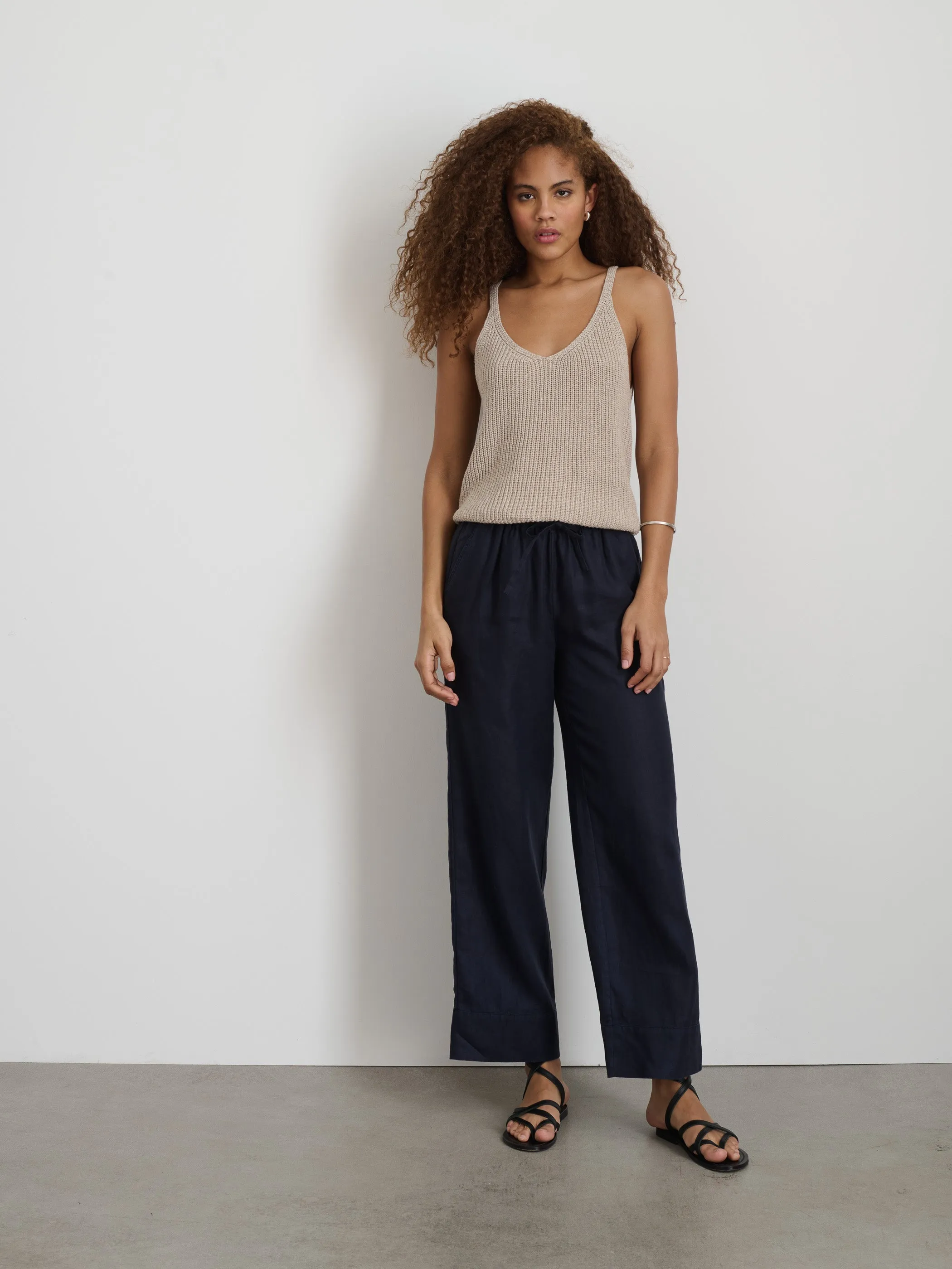 Riley Pant In Linen