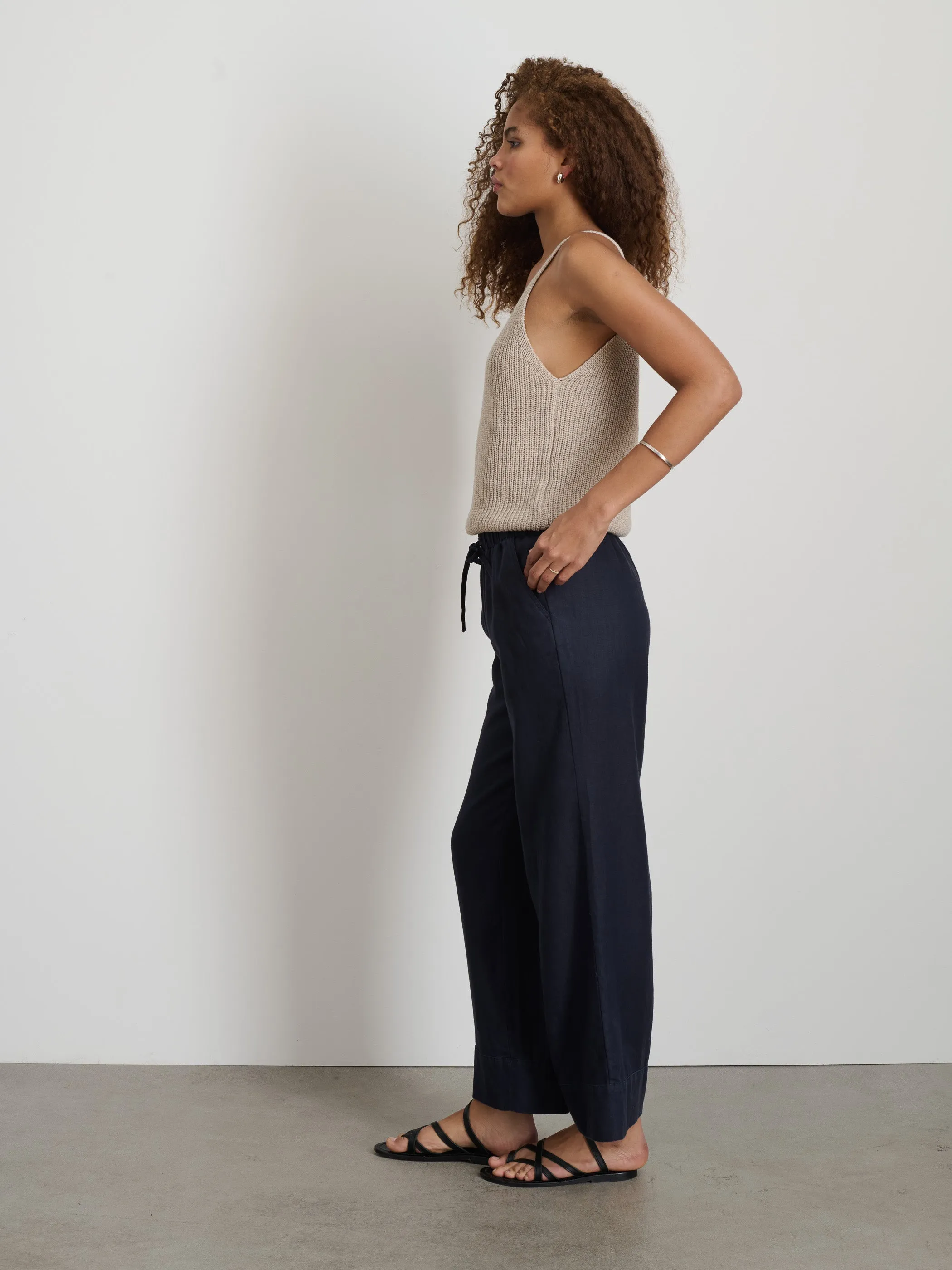 Riley Pant In Linen