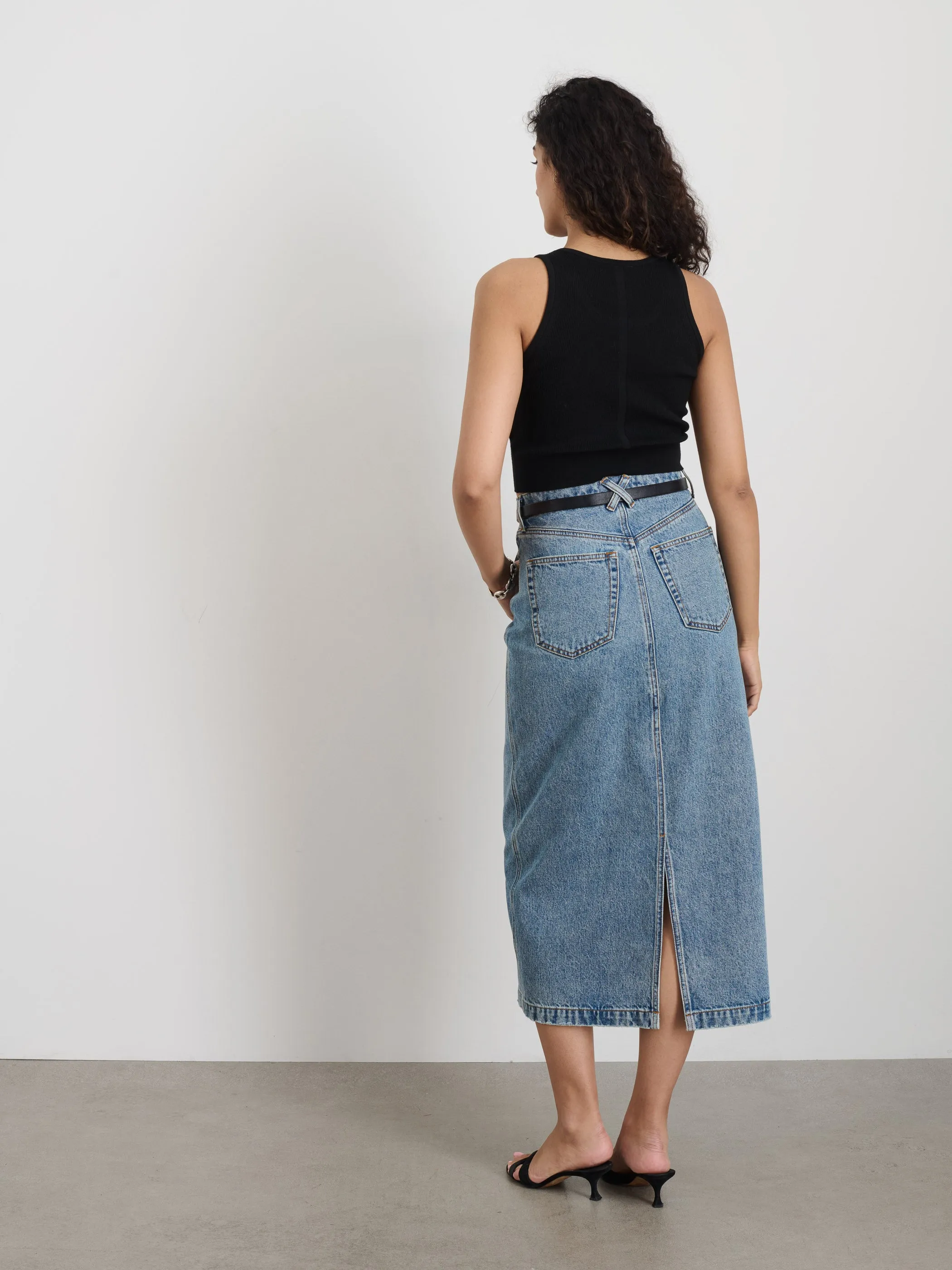 Ruby Denim Skirt