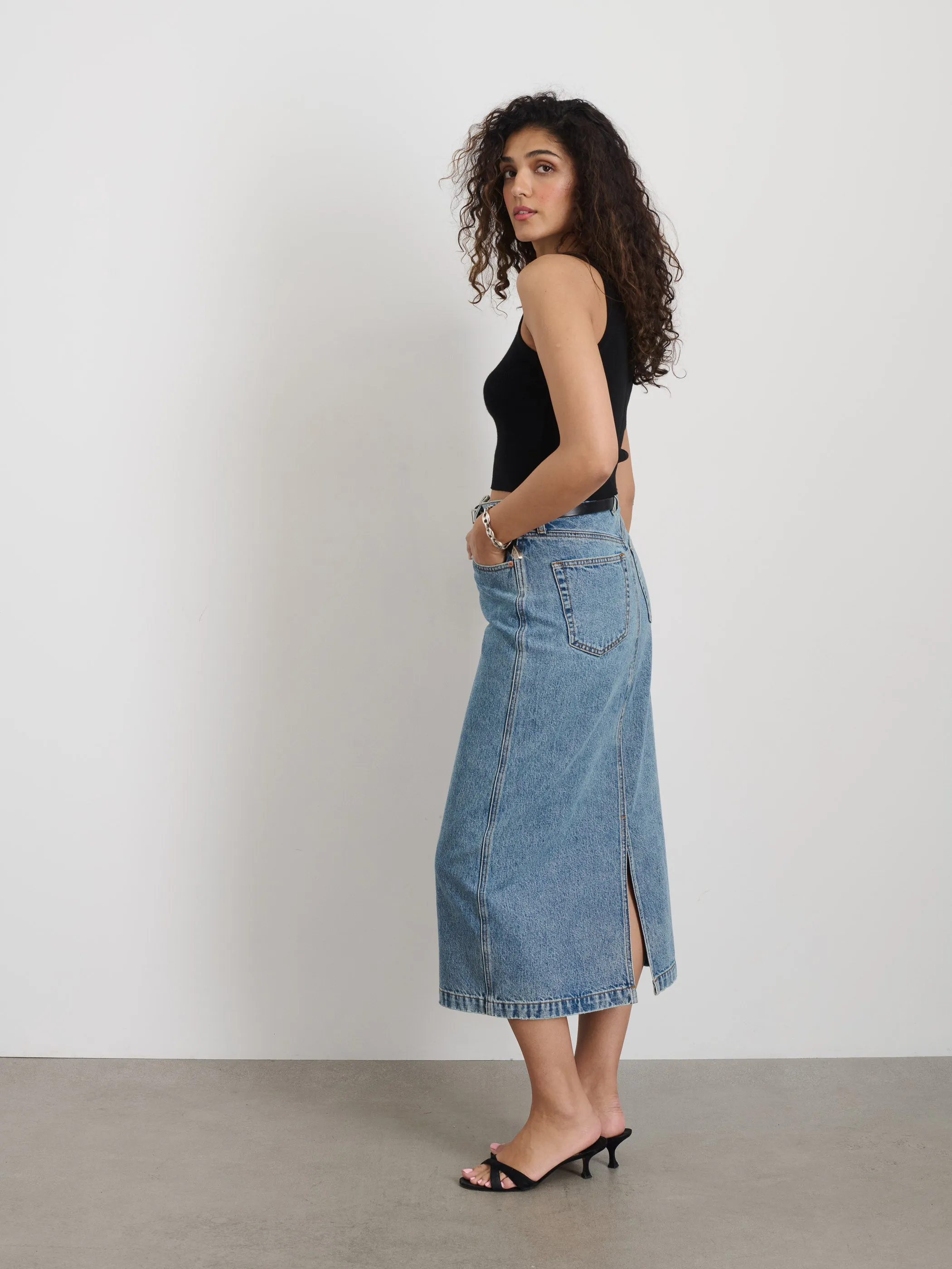 Ruby Denim Skirt