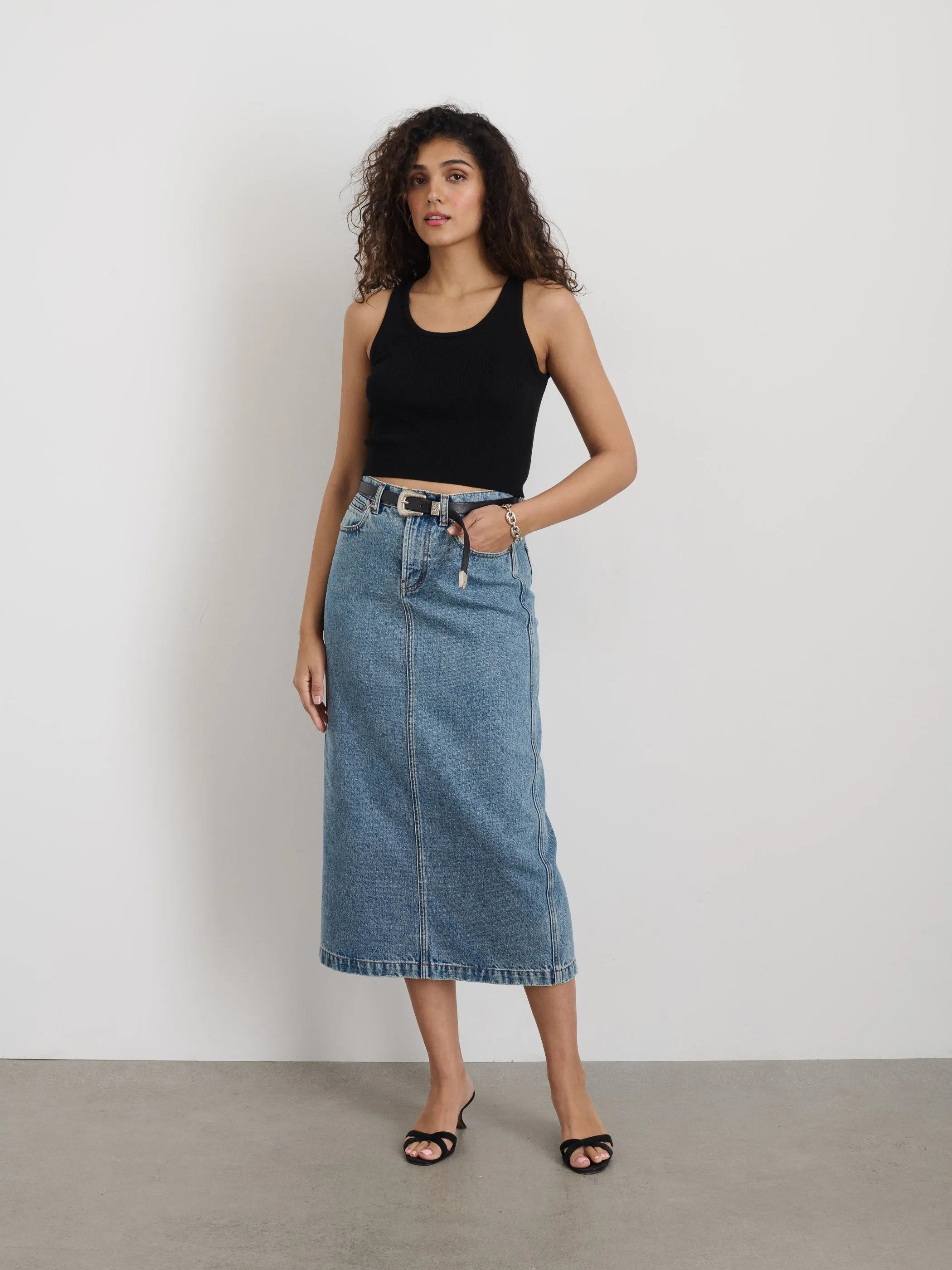 Ruby Denim Skirt