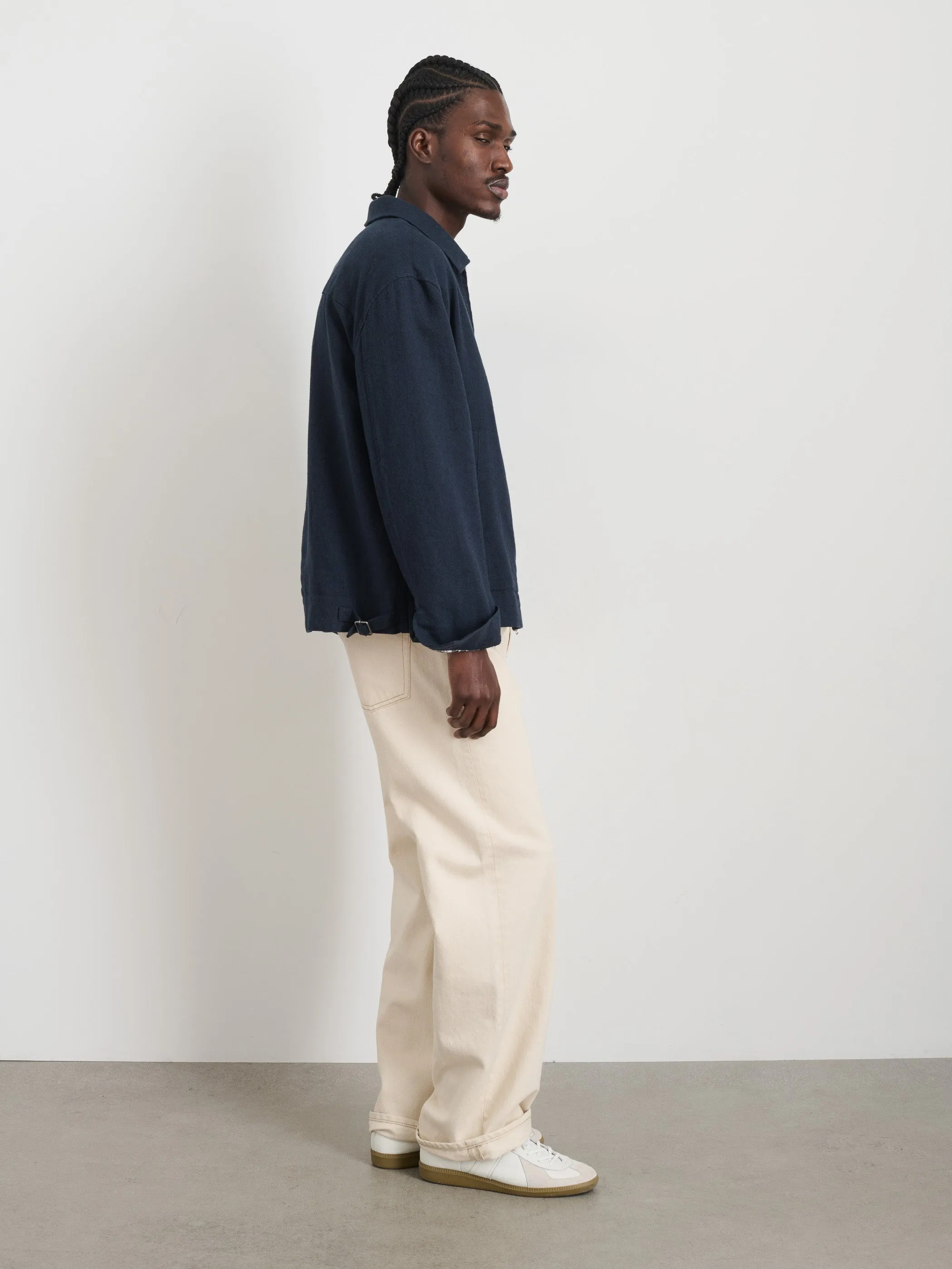 Sam Jacket In Cotton Linen