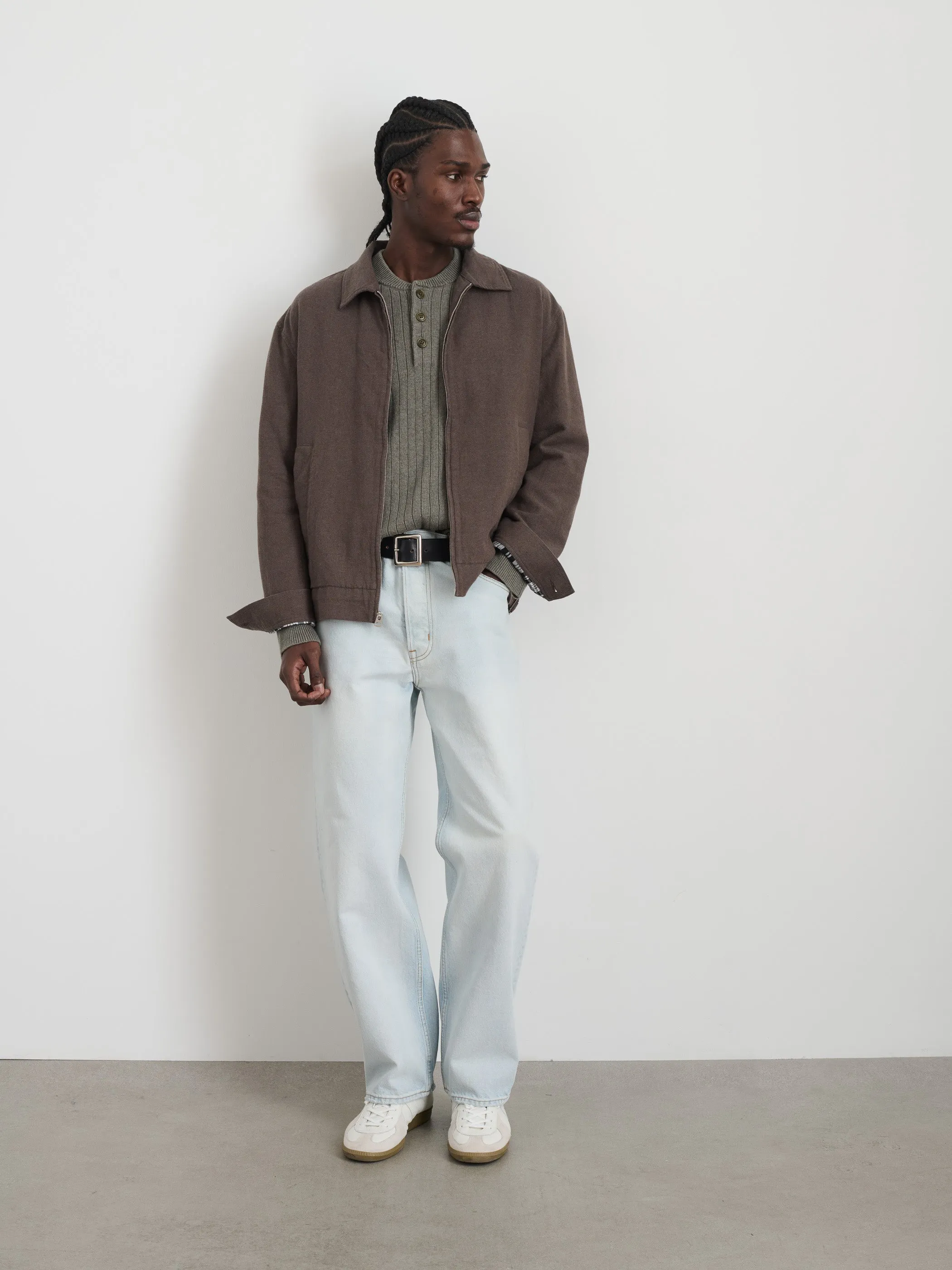 Sam Jacket In Cotton Linen