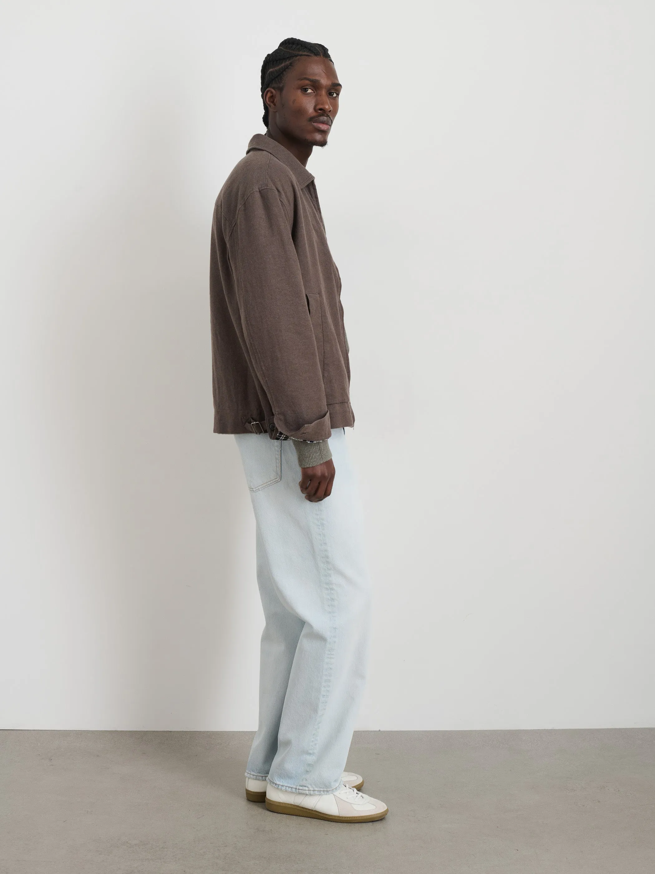 Sam Jacket In Cotton Linen
