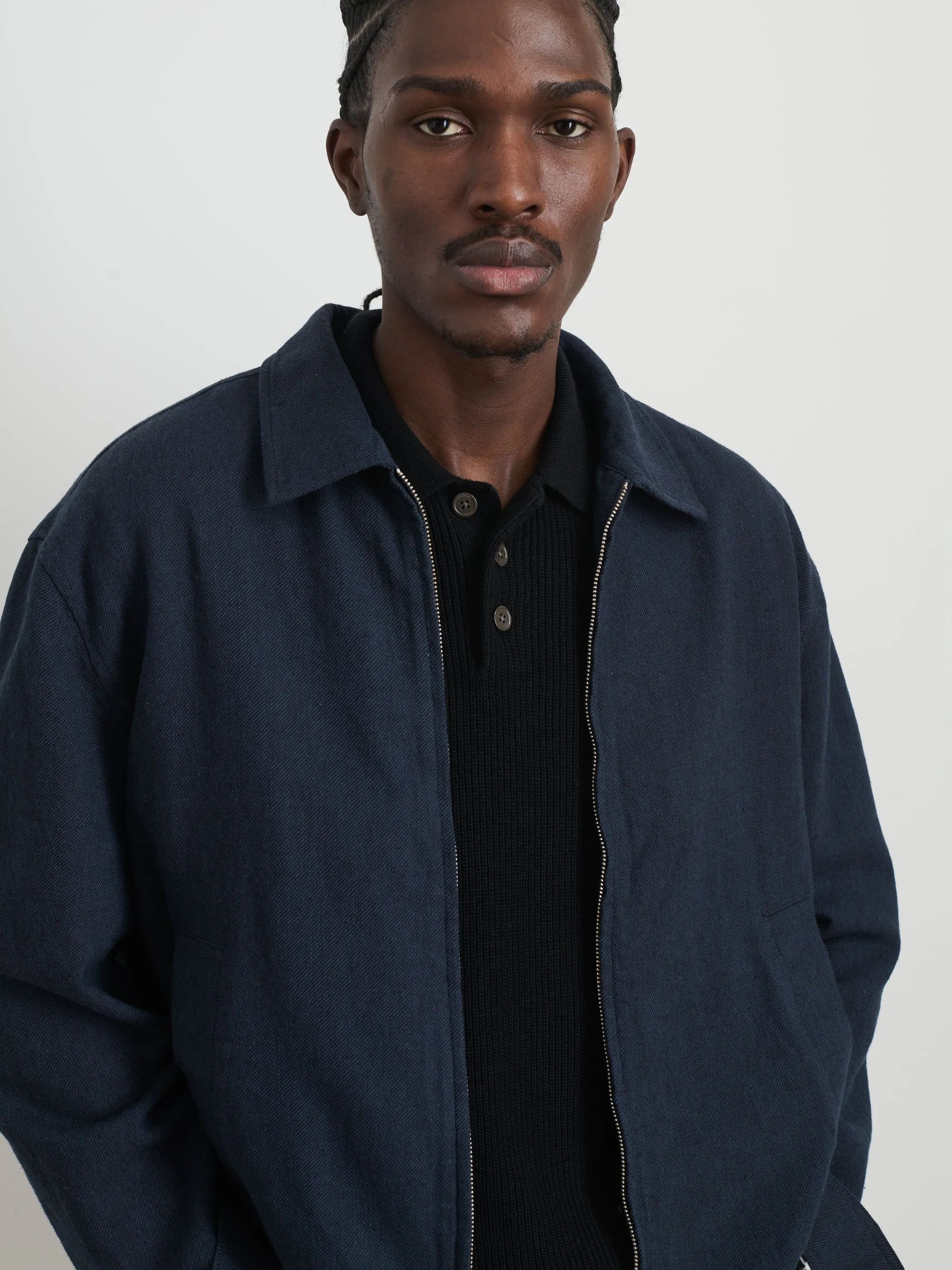 Sam Jacket In Cotton Linen