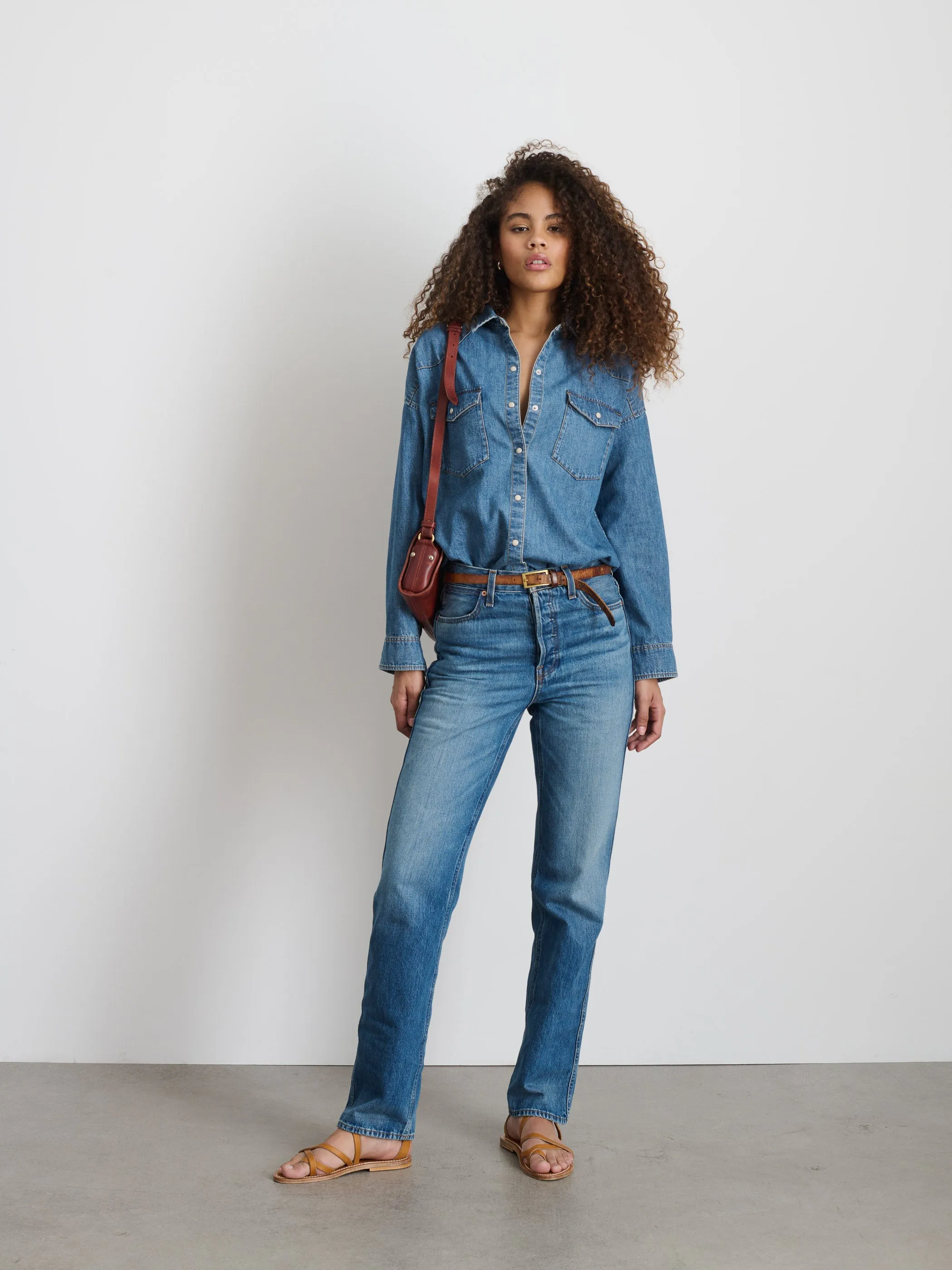 Santa Fe Shirt in Denim