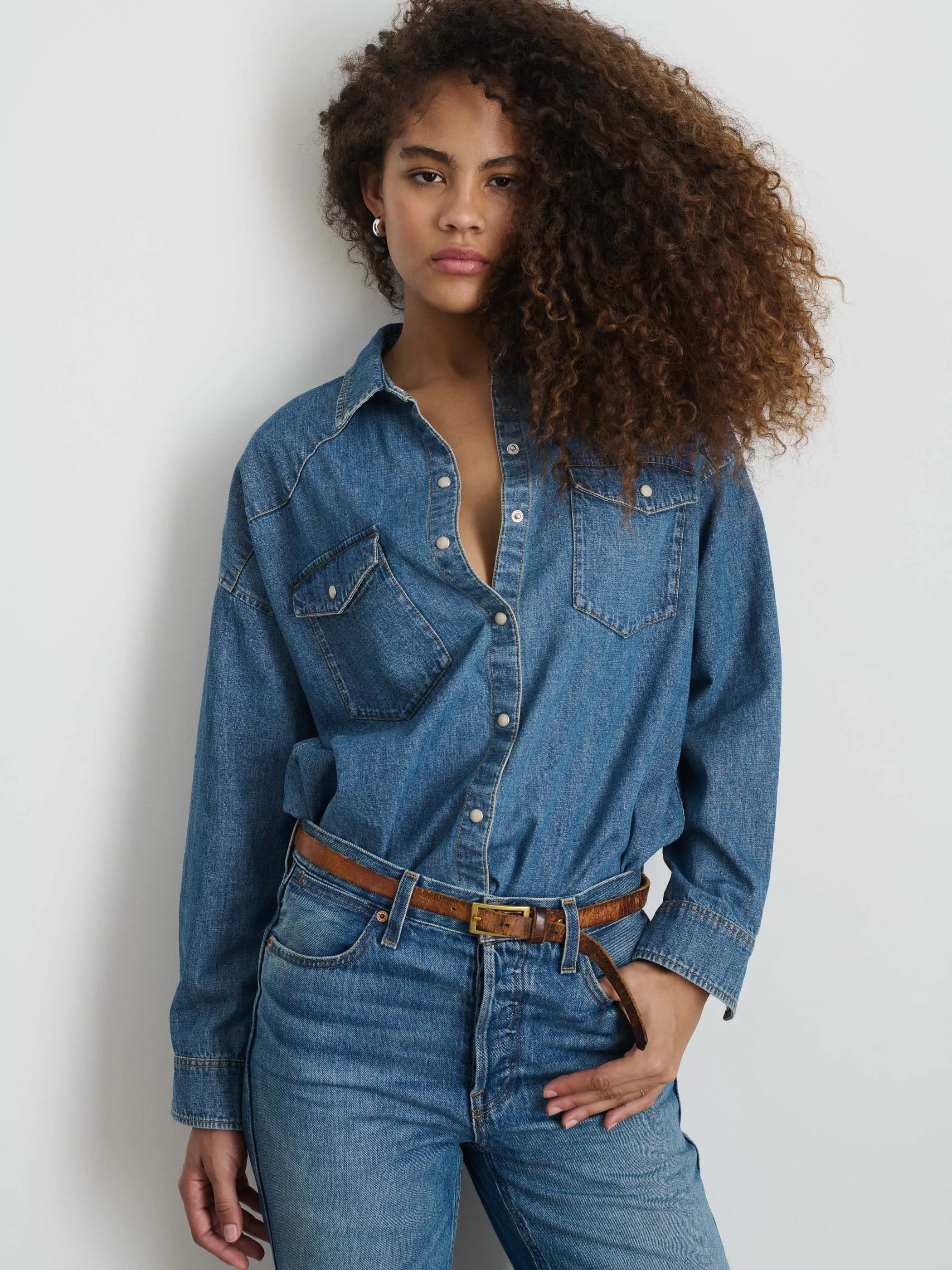 Santa Fe Shirt in Denim