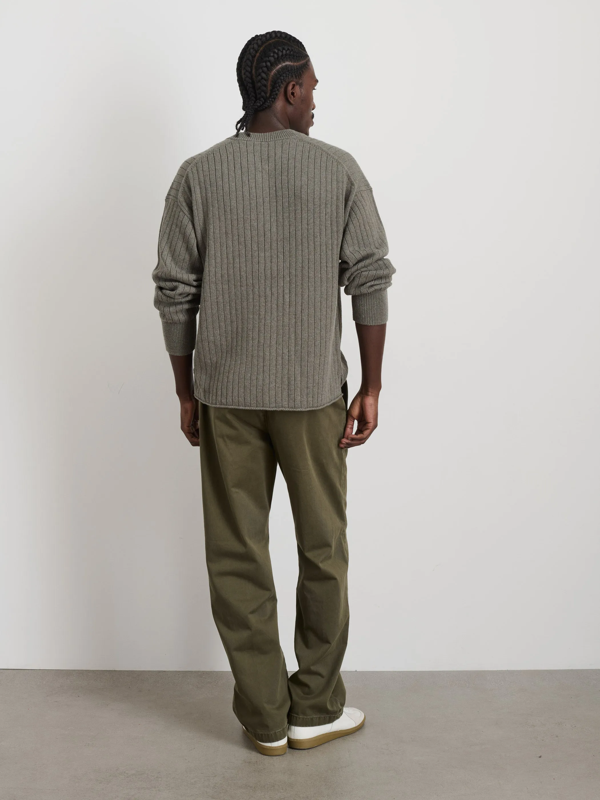 Sawyer Ribbed Henley Sweater