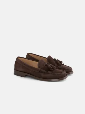 Sesa x Alex Mill Atlanta Tassel Loafer Brother in Suede