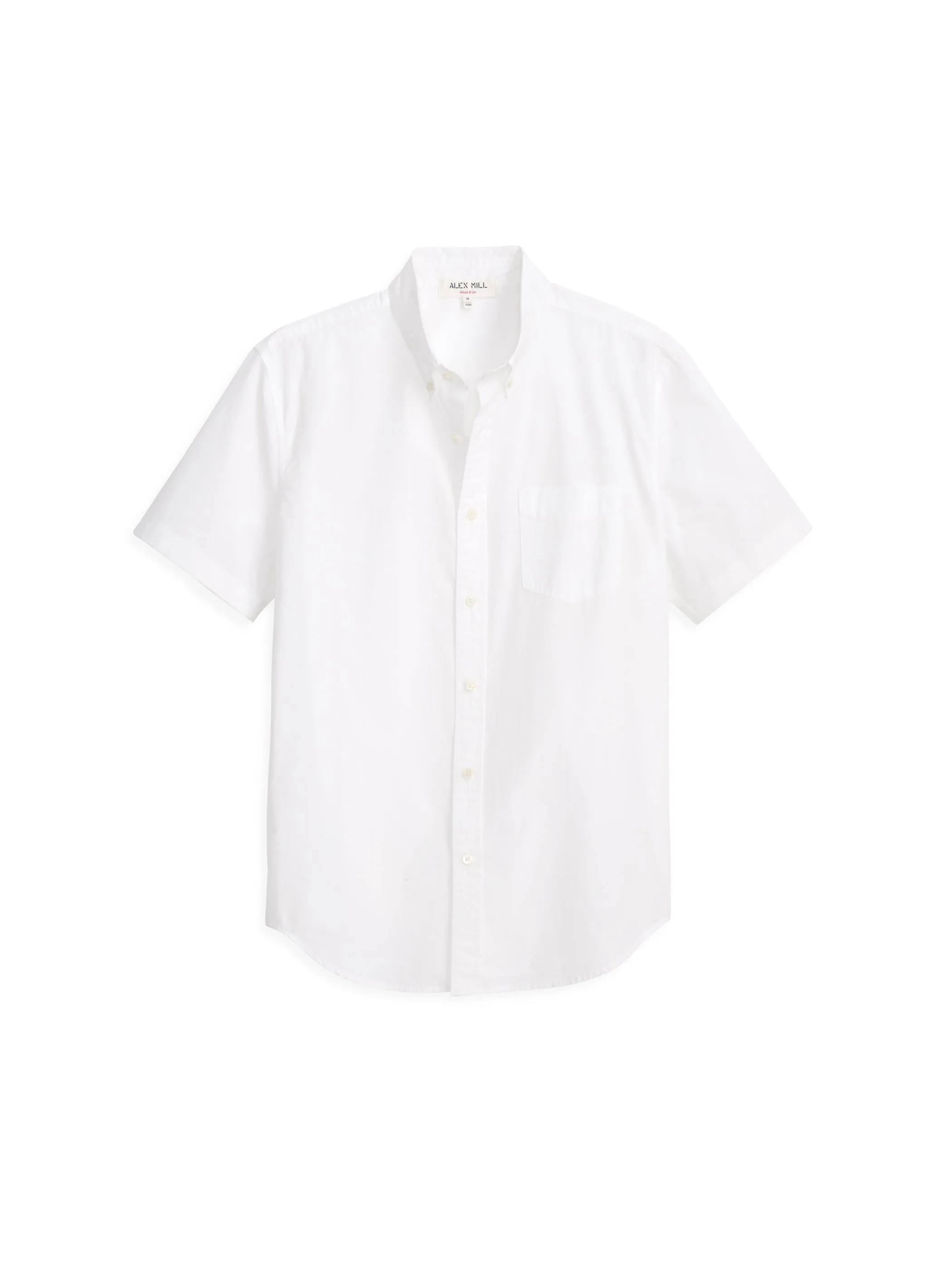 Short Sleeve Mill Shirt in Cotton