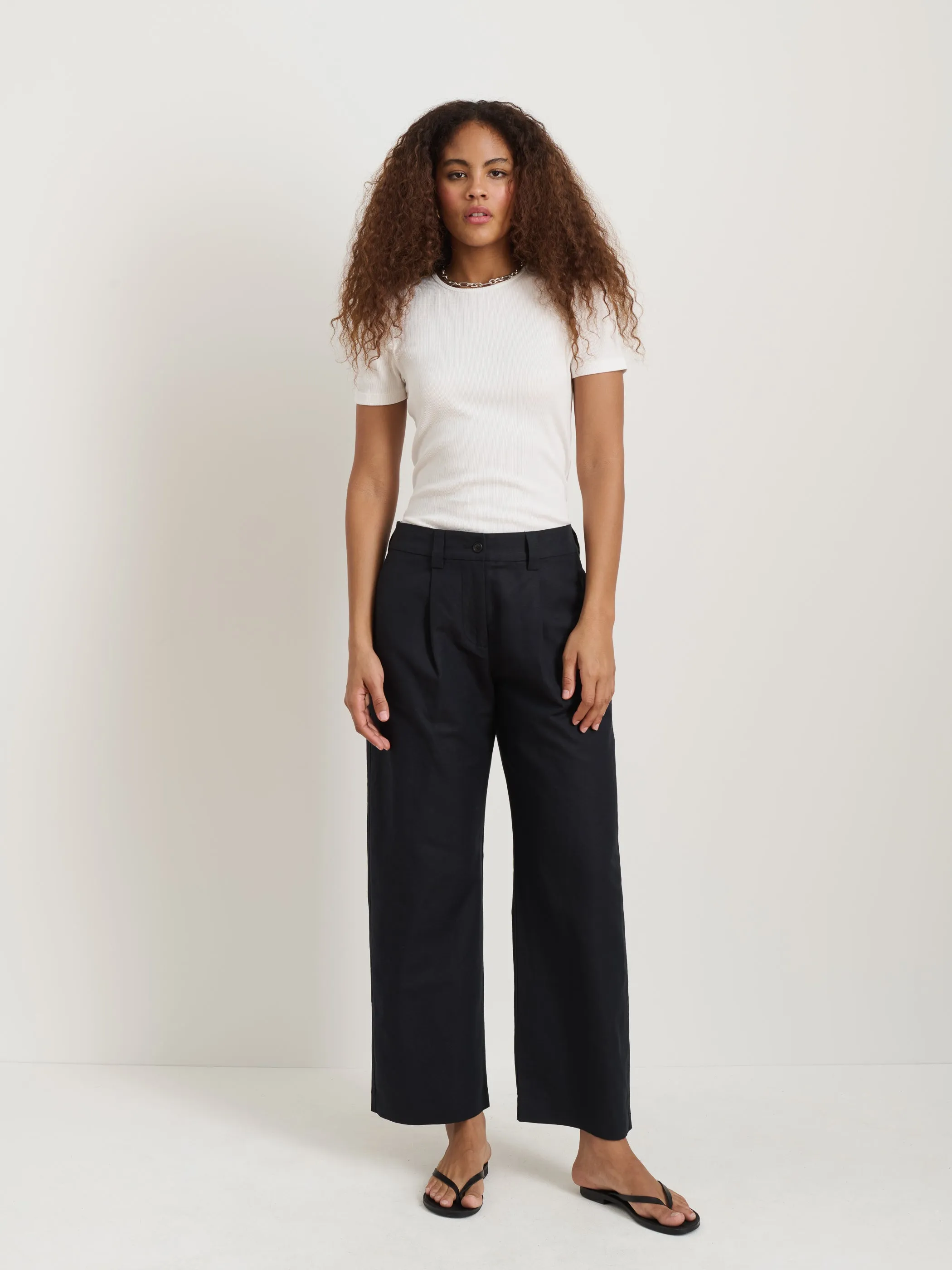 Soho Pant In Cotton Linen
