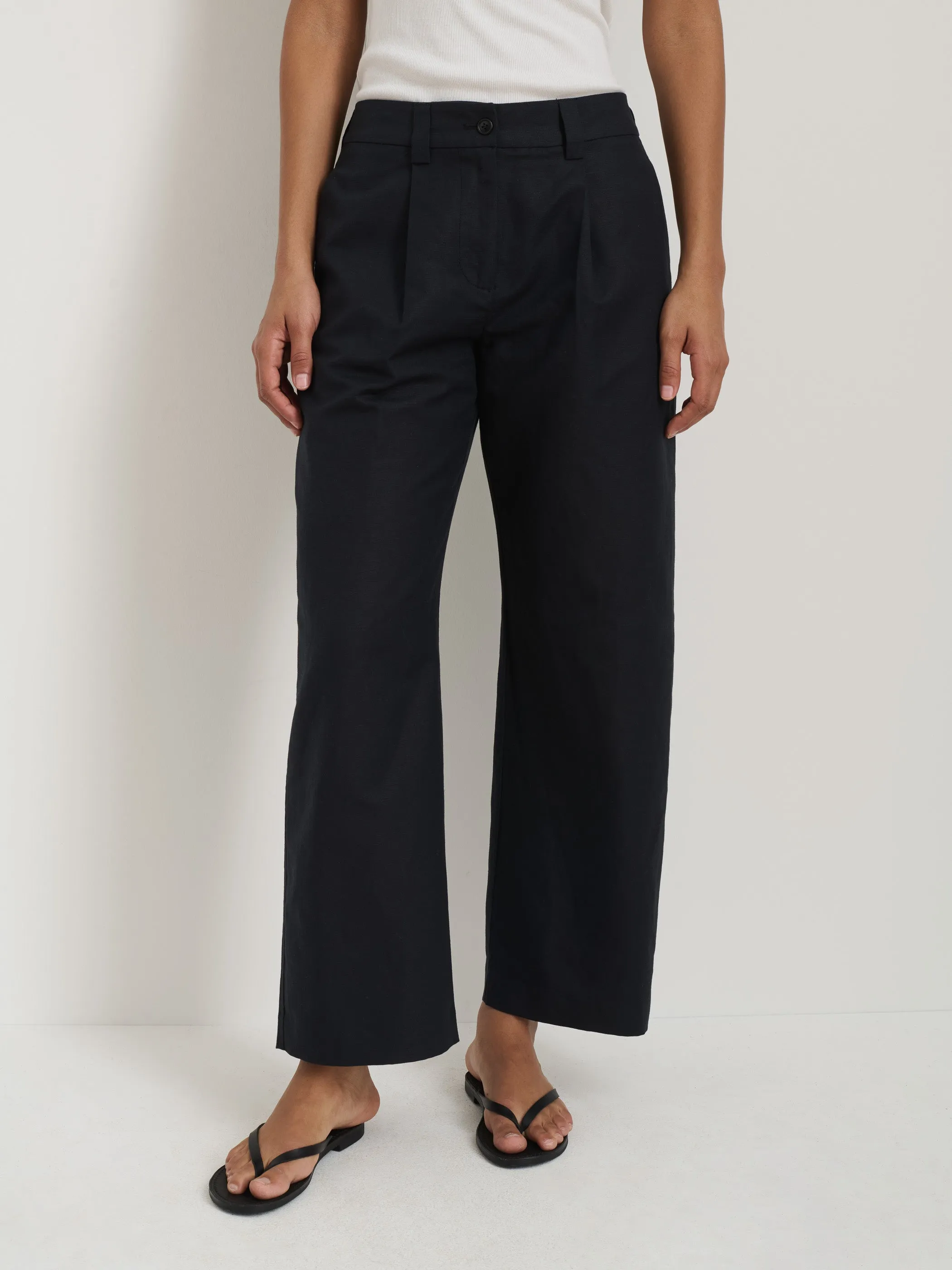 Soho Pant In Cotton Linen