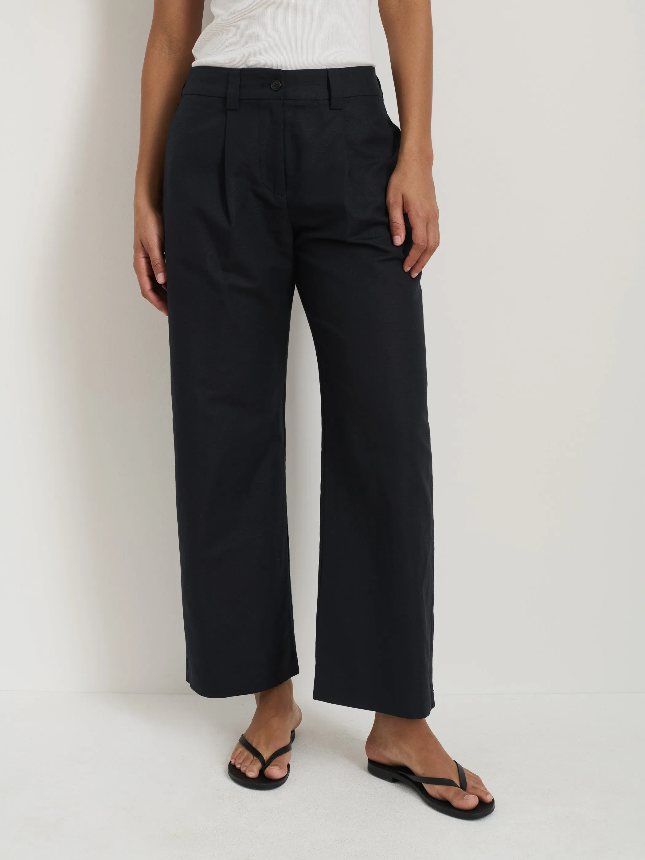Soho Pant In Cotton Linen