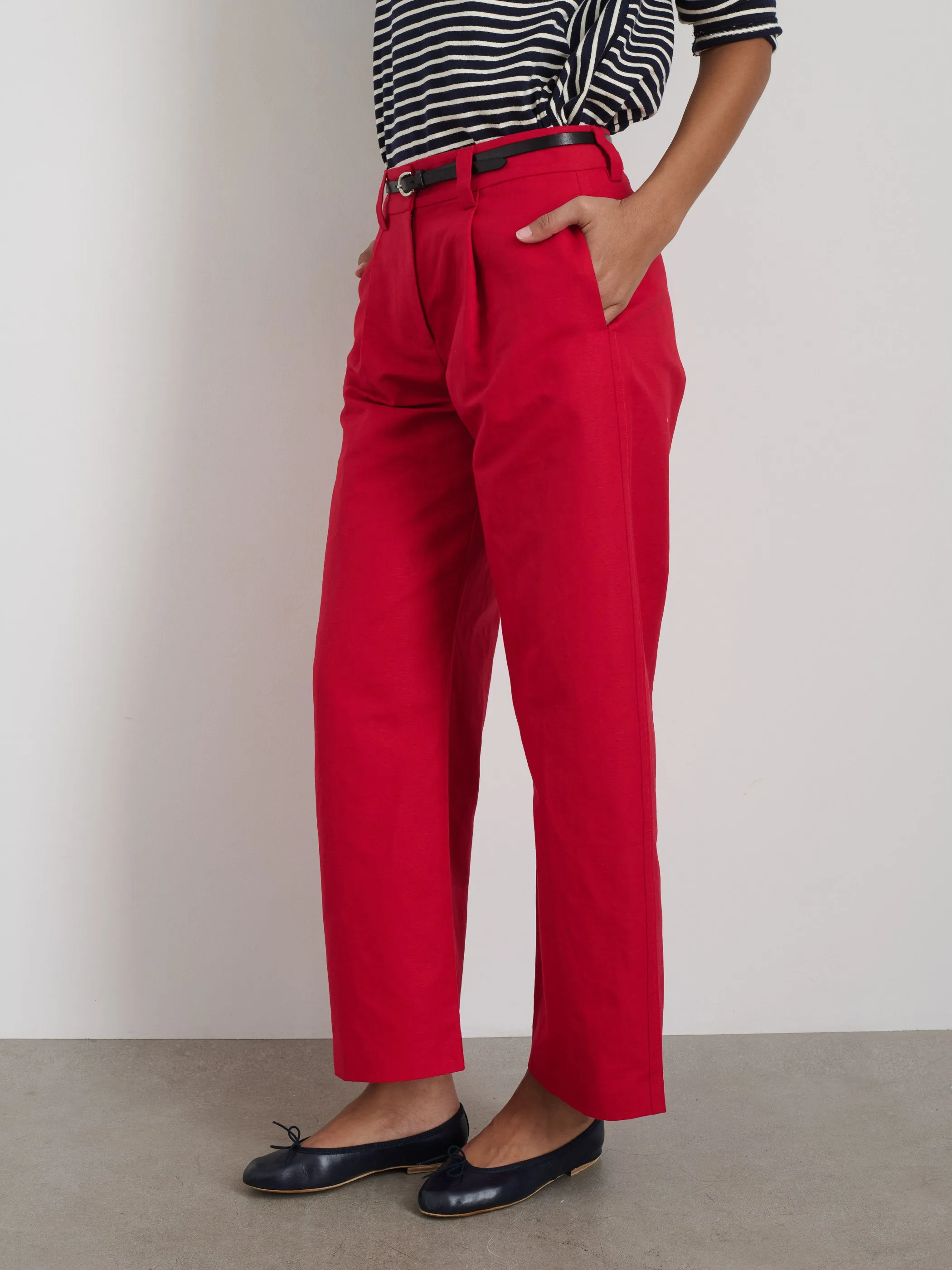 Soho Pant In Cotton Linen