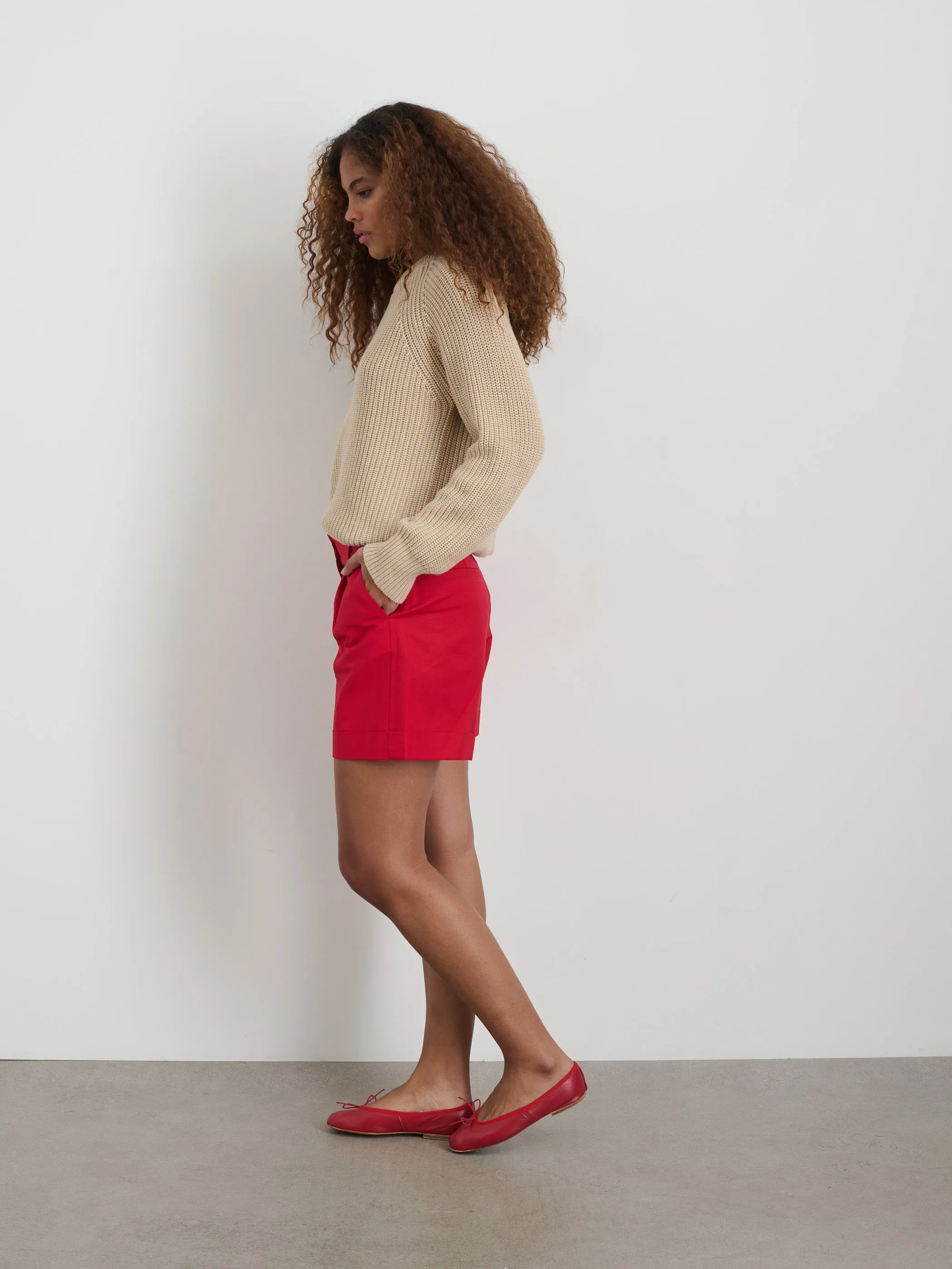 Soho Short In Cotton Linen