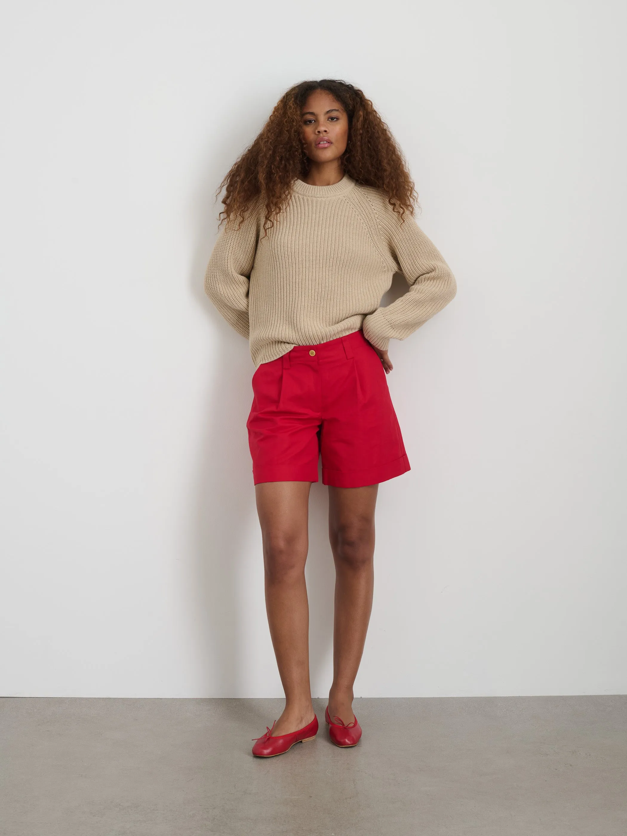 Soho Short In Cotton Linen
