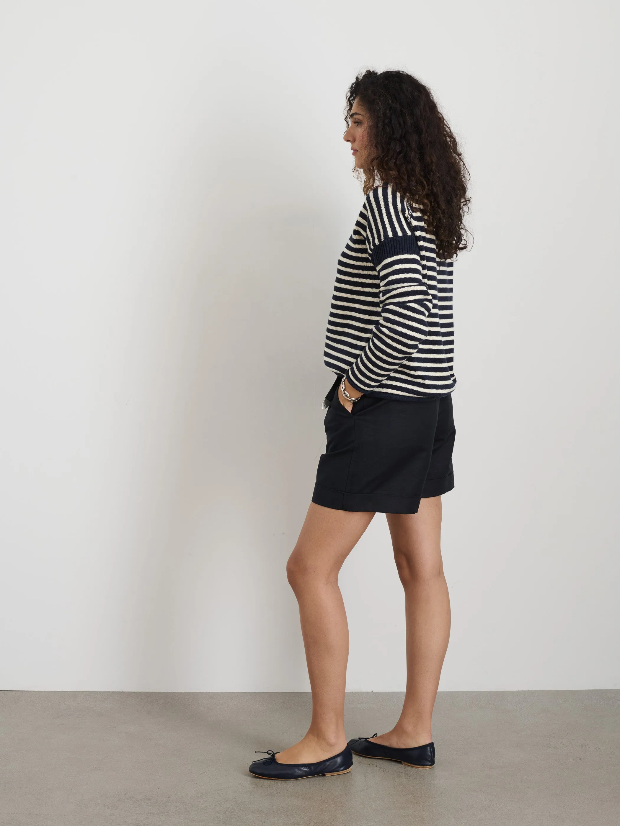 Soho Short In Cotton Linen