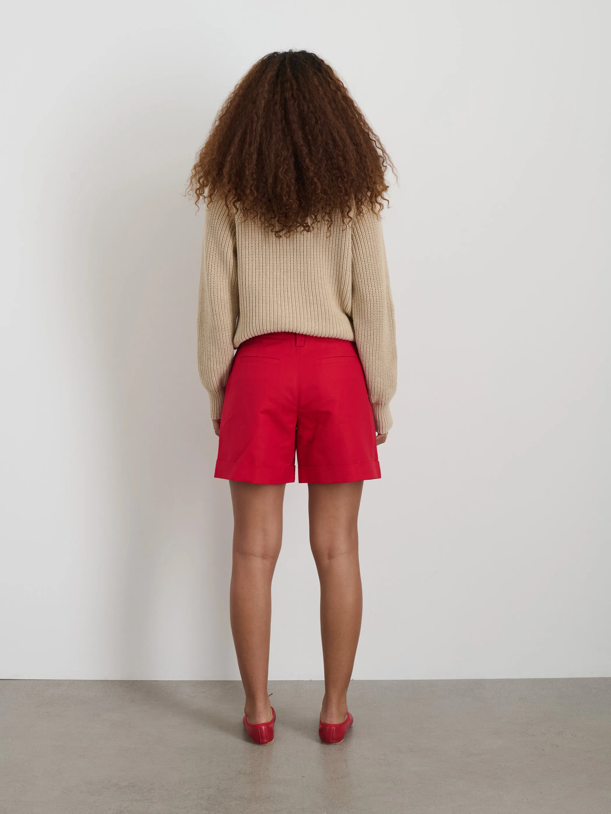 Soho Short In Cotton Linen