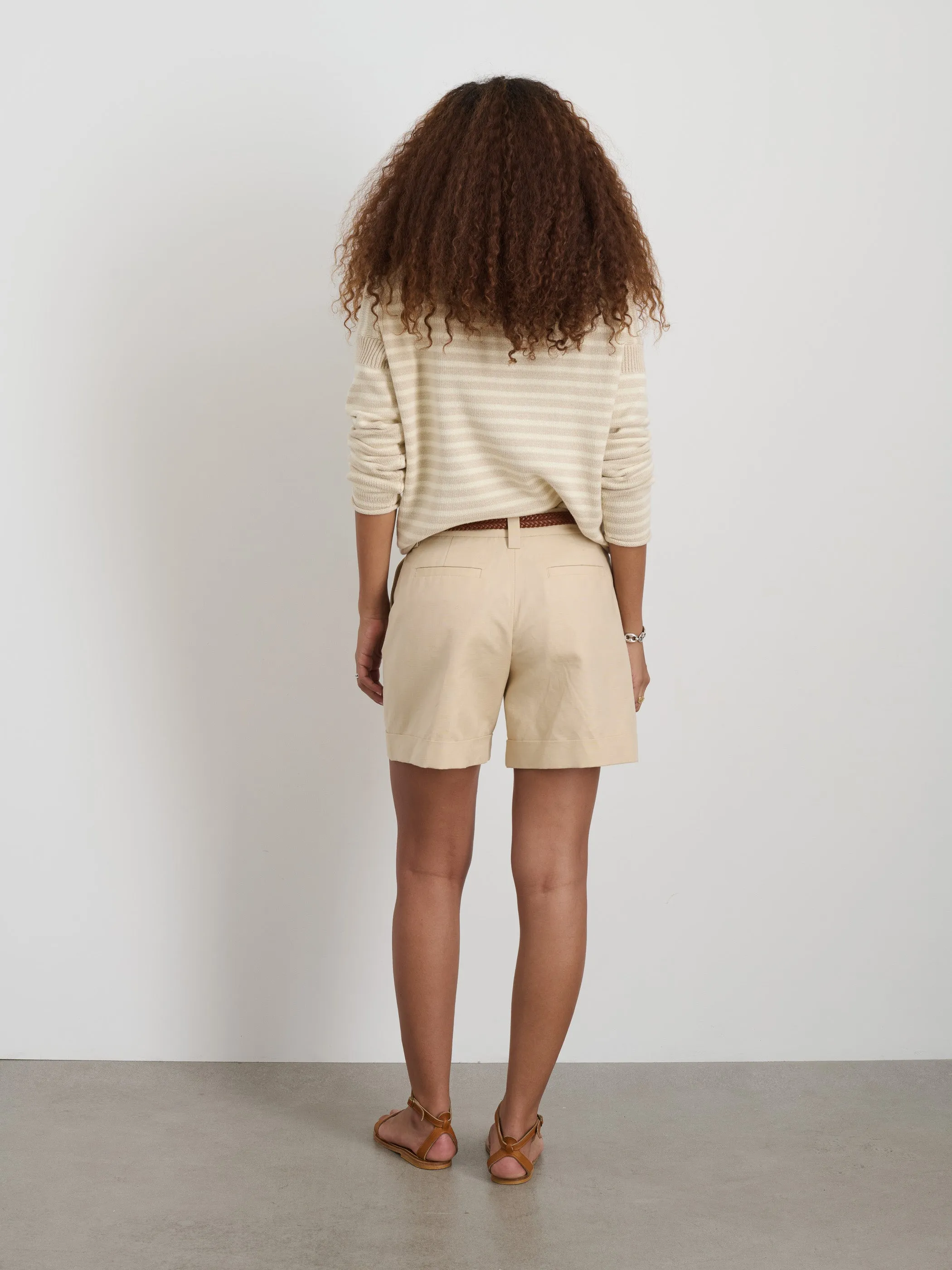Soho Short In Cotton Linen